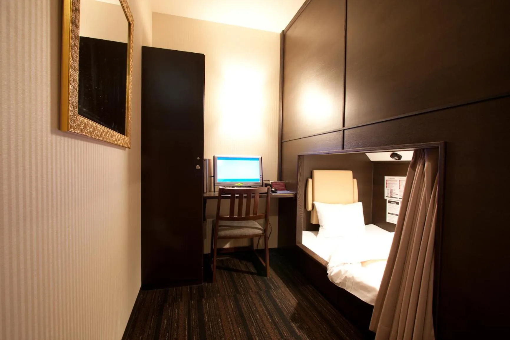 Priemium Room for Male - single occupancy in HEARTS Capsule Hotel & Spa Nakasu -Male only-