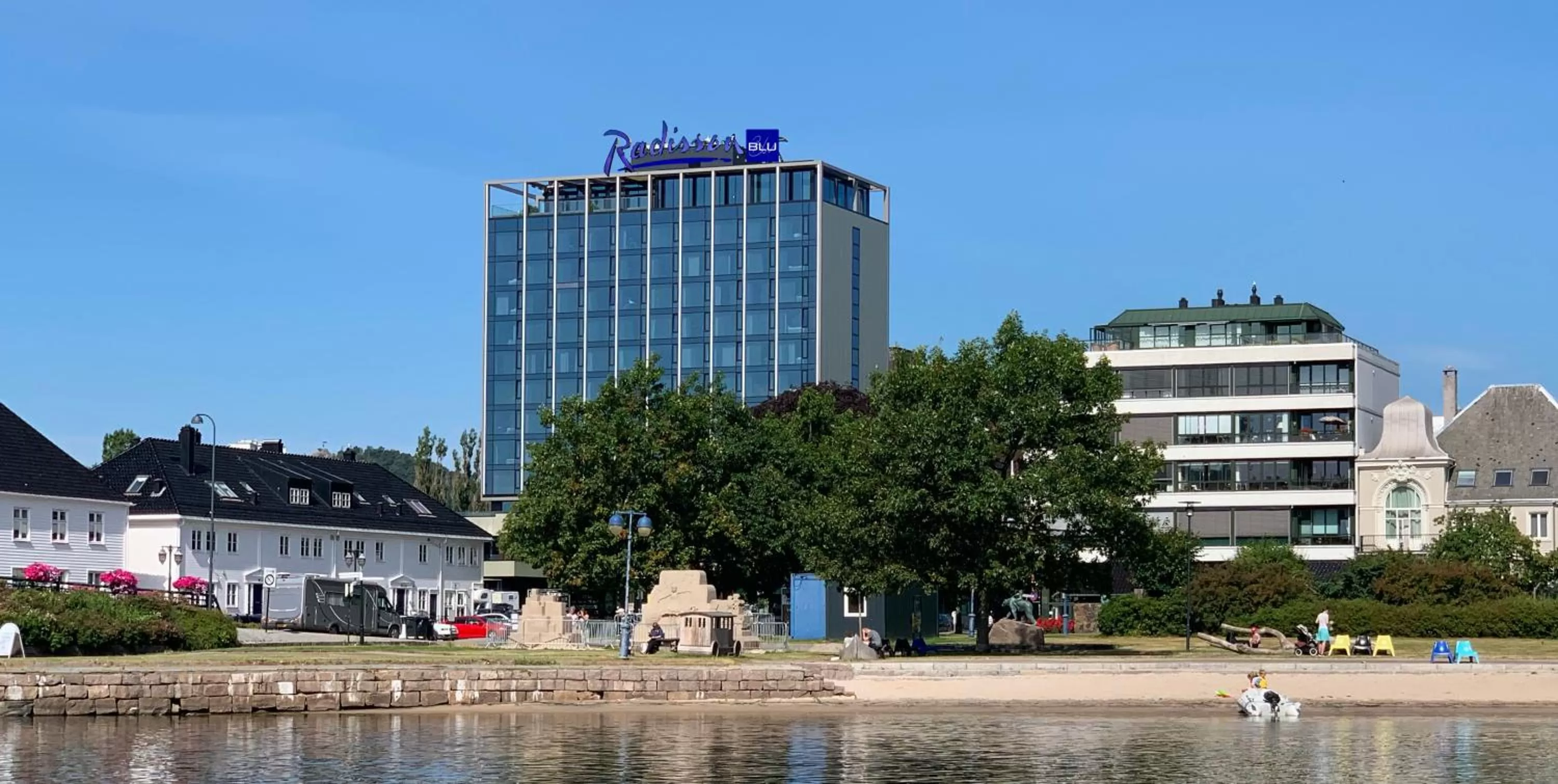 City view in Radisson Blu Caledonien Hotel, Kristiansand