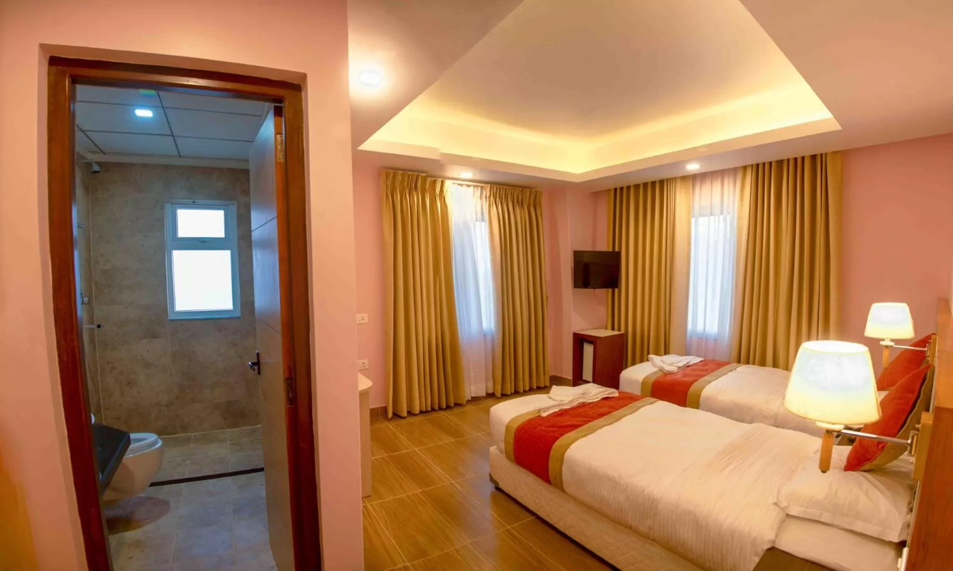 Deluxe Twin Room in Hotel Krishna Kathmandu