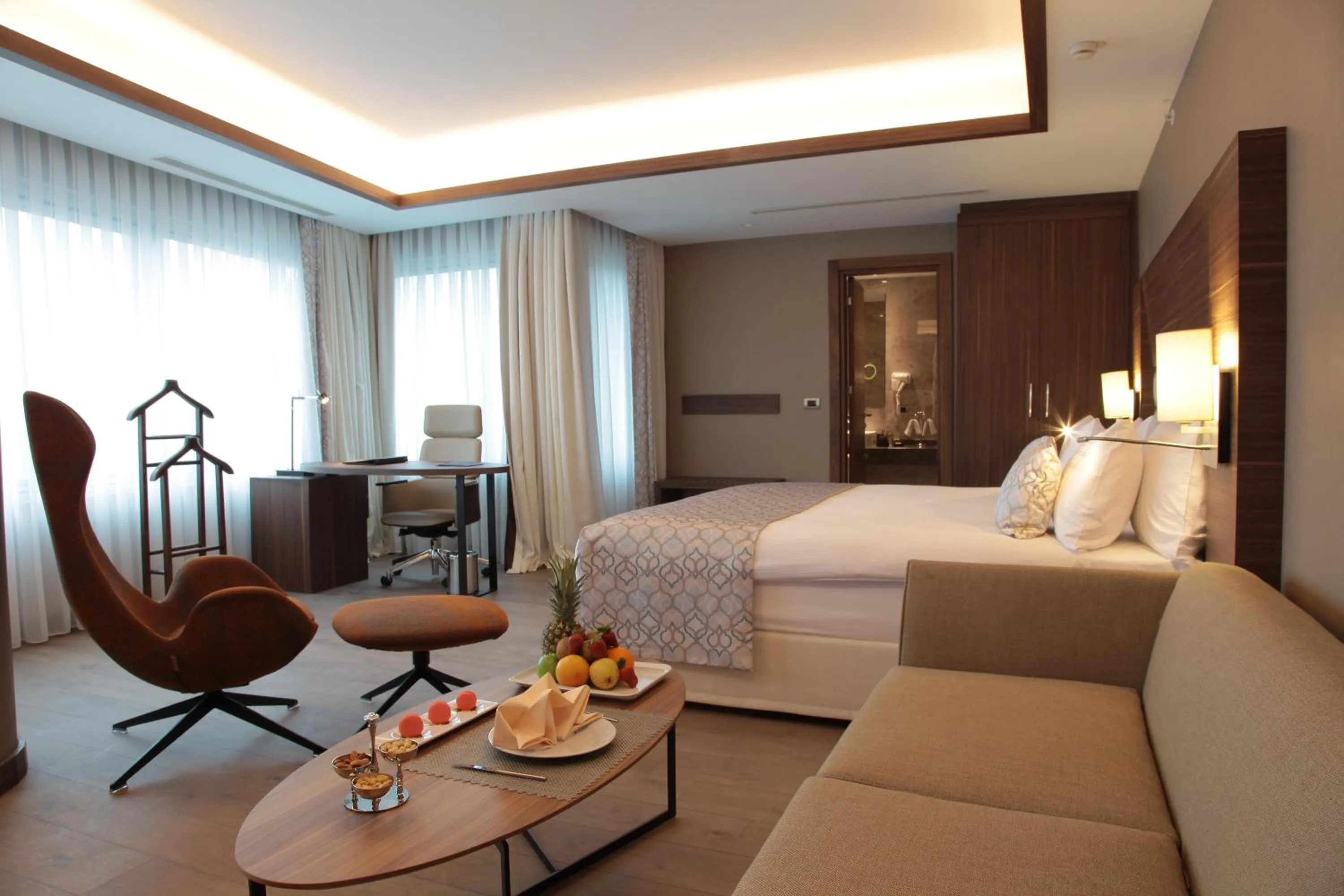 Corner Suite with Free Airport Transfer in Bricks Hotel İstanbul