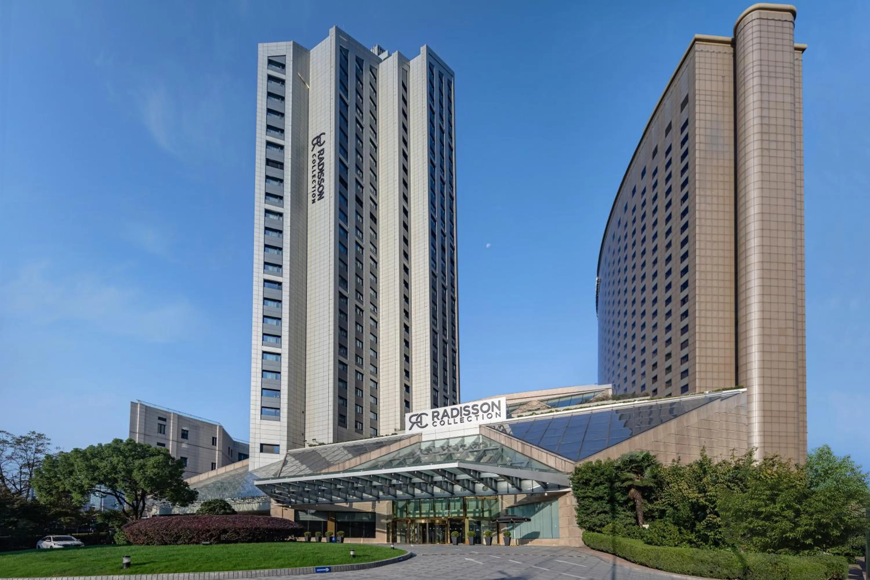 Property building in Radisson Collection Hotel, Yangtze Shanghai