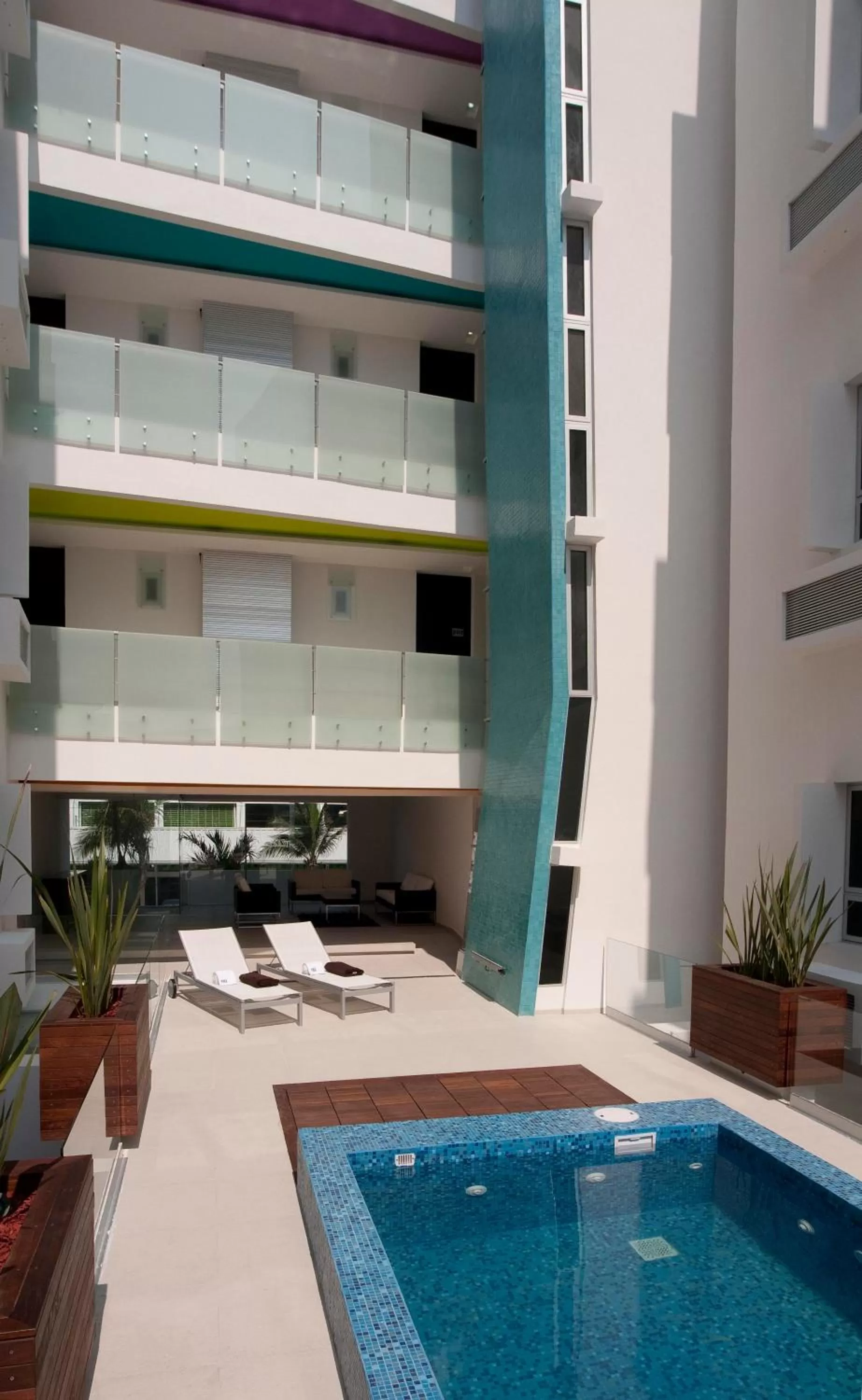 Patio in Nu Hotel