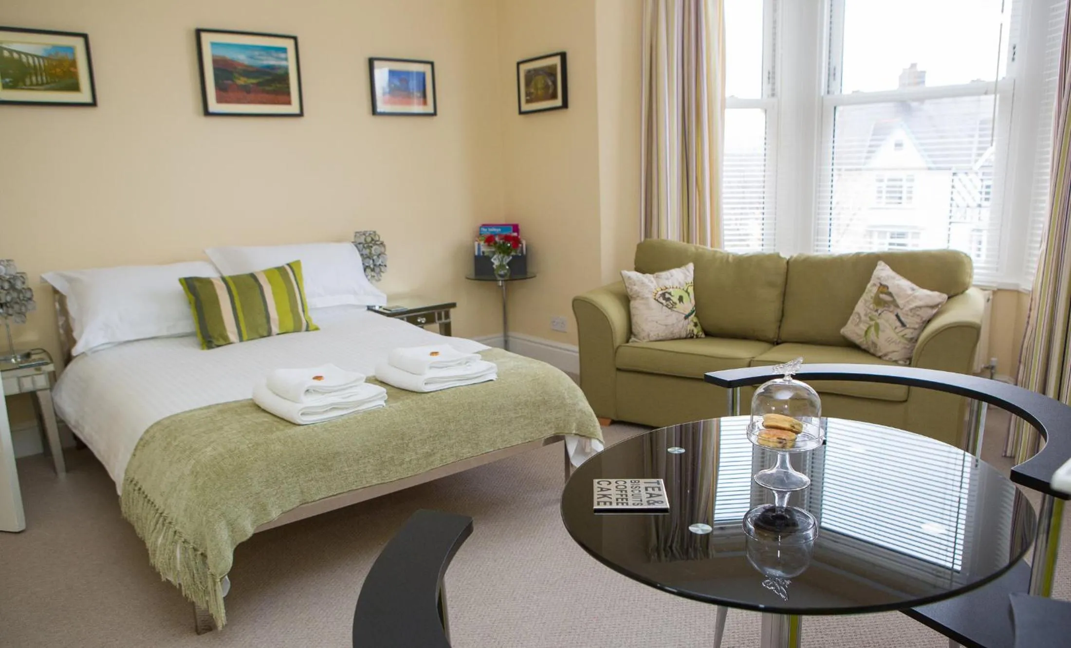 Double Studio with Split Level and Sofa Bed in Studios At Glenthorne