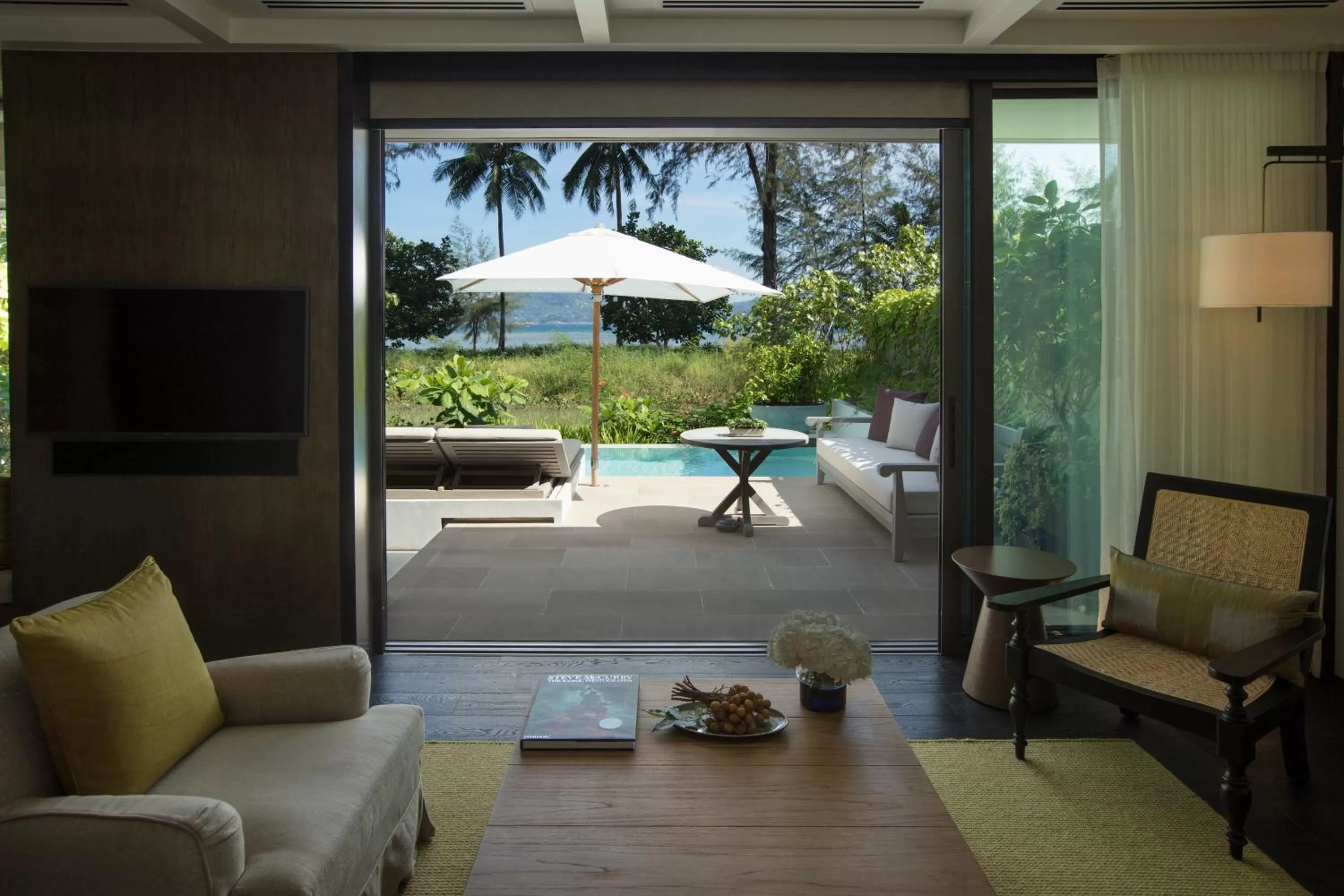 Lagoon Pool Pavilion King in Rosewood Phuket