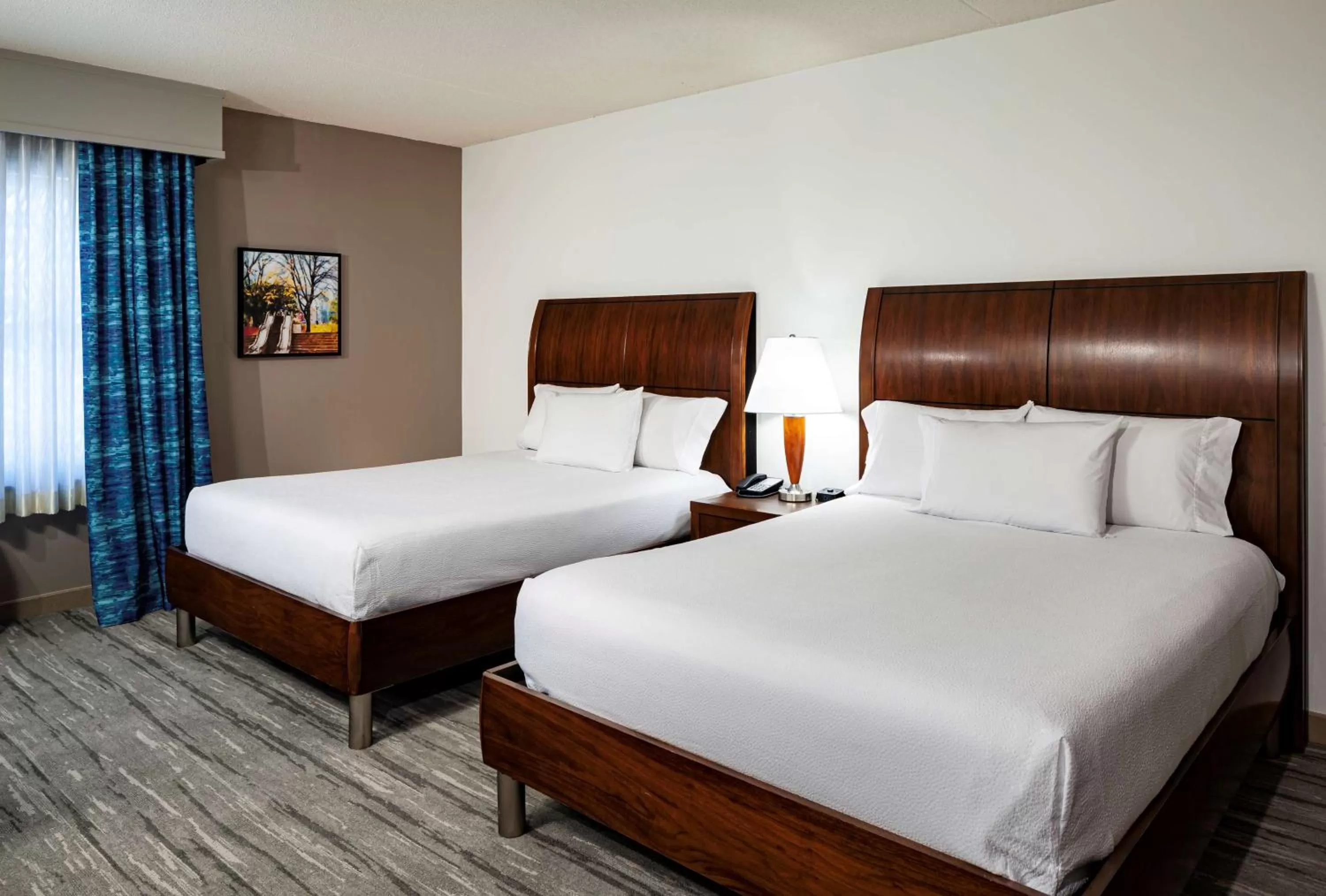 Queen Room with Two Queen Beds and Bath Tub - Mobility Accessible in Hilton Garden Inn Omaha Downtown-Old Market Area