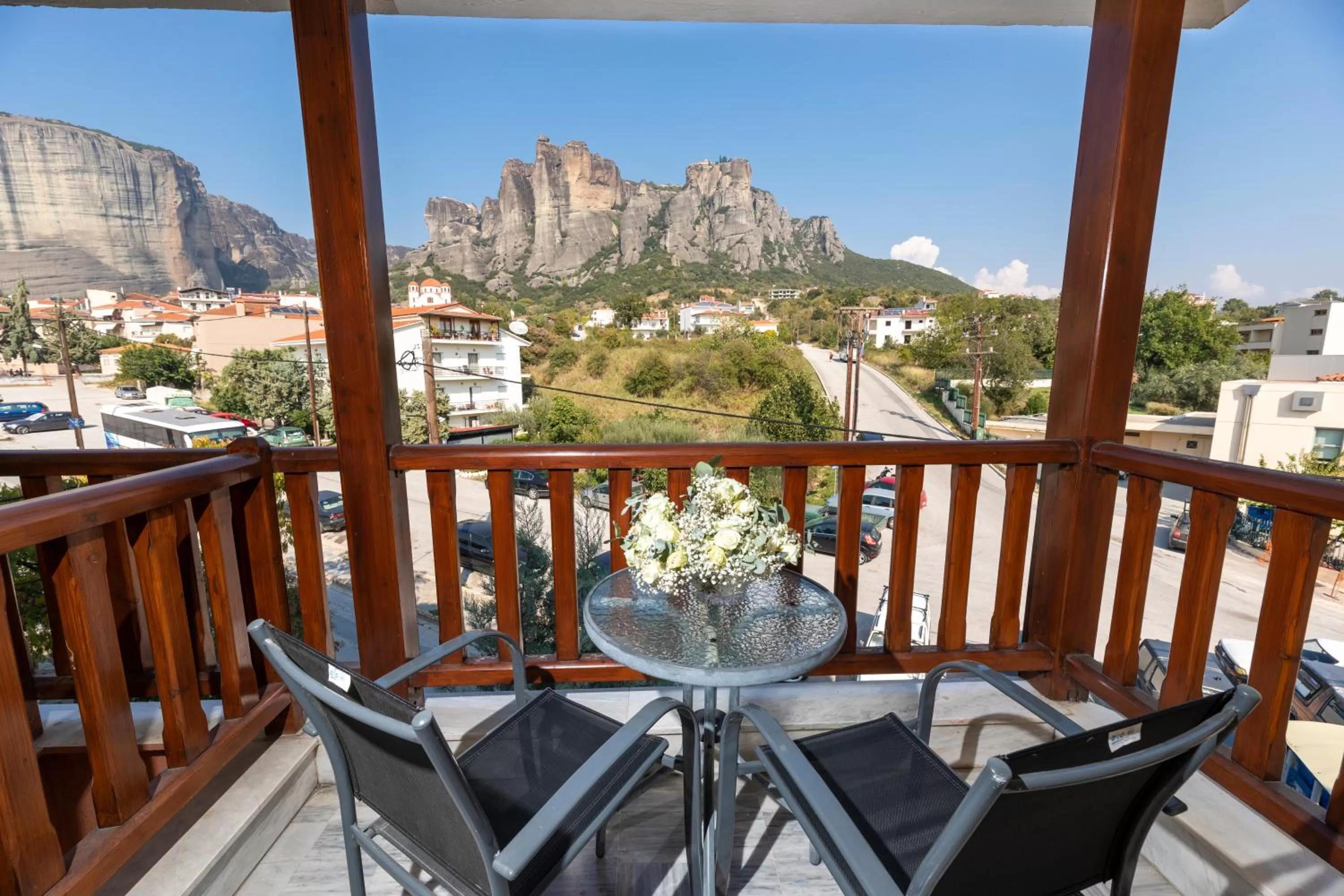 Double or Twin Room with Meteora View in Famissi Hotel