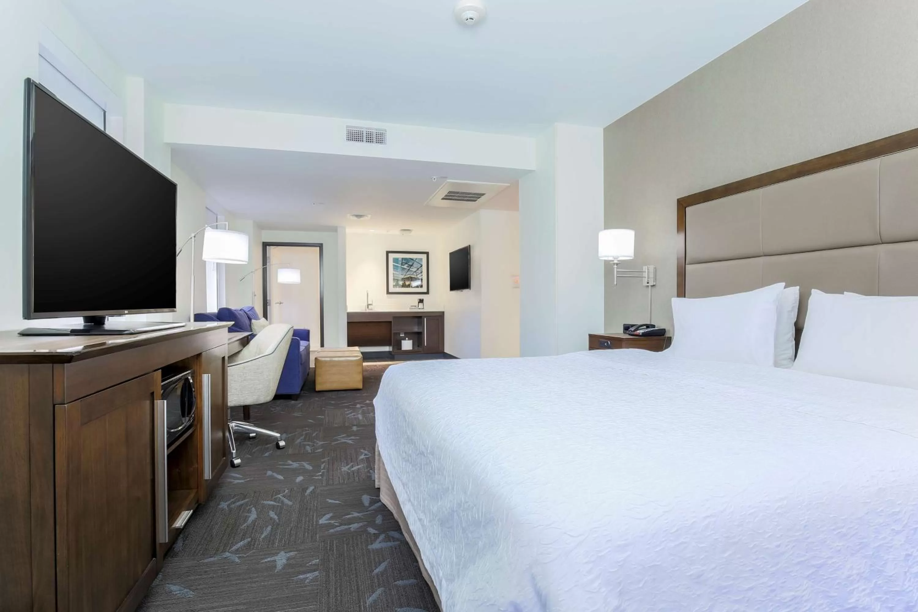 King Studio Suite - Non-Smoking in Hampton Inn & Suites Dallas Downtown