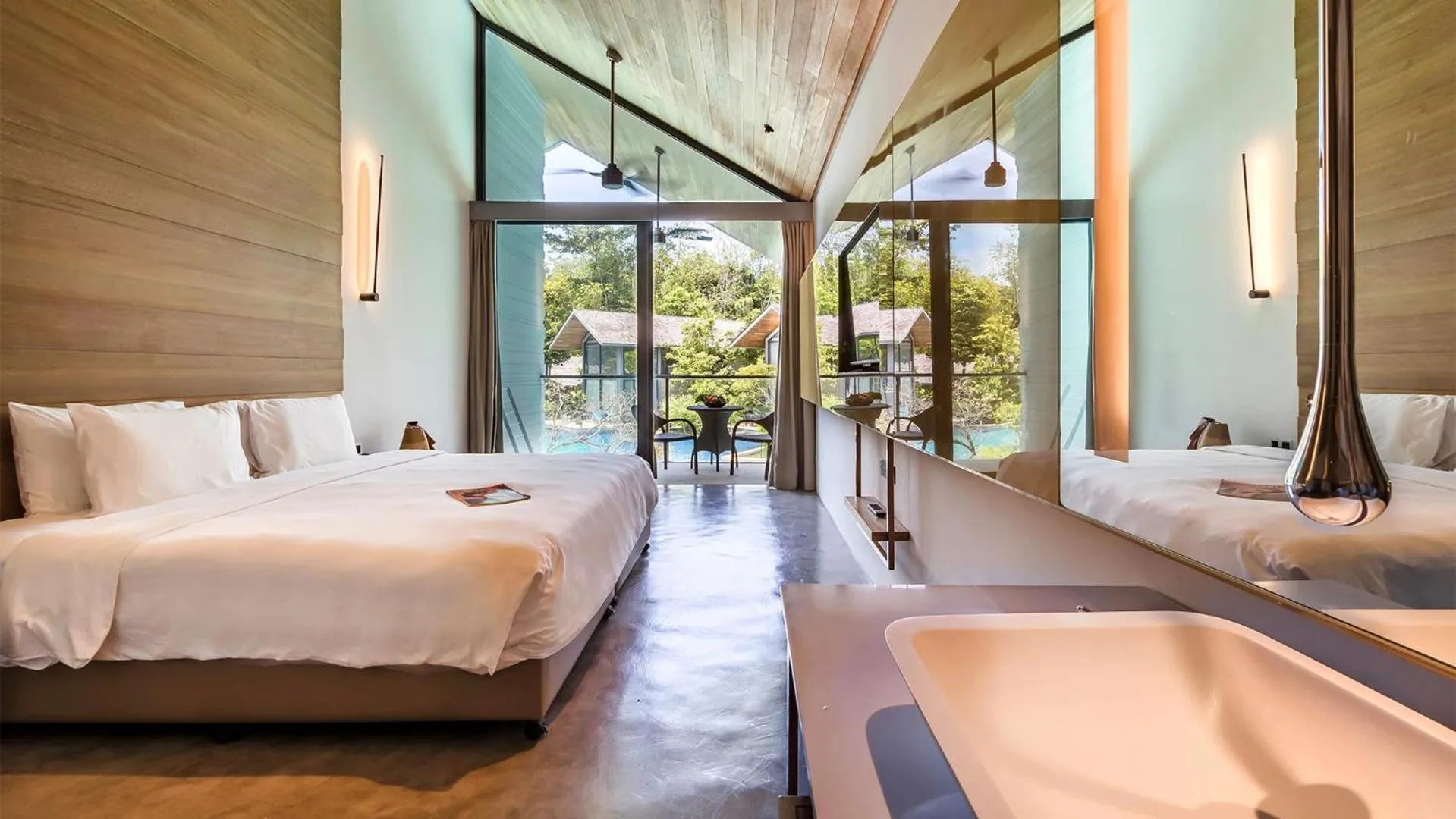 Deluxe Pool View with Schedule Boat Transfer in Island Escape Burasari