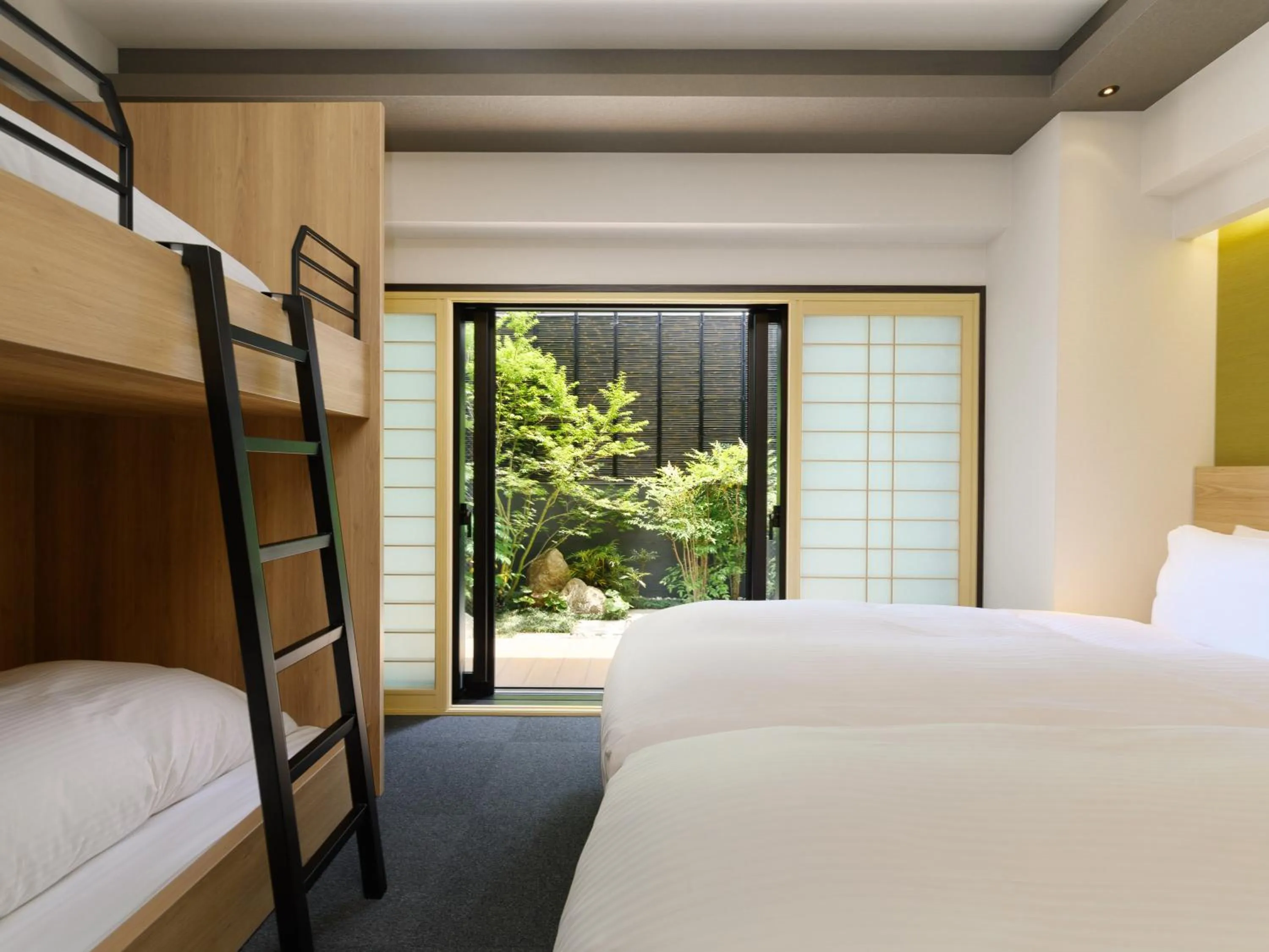 Garden View Family Apartment (Sofa-Bed) For 5 in MIMARU Kyoto Station