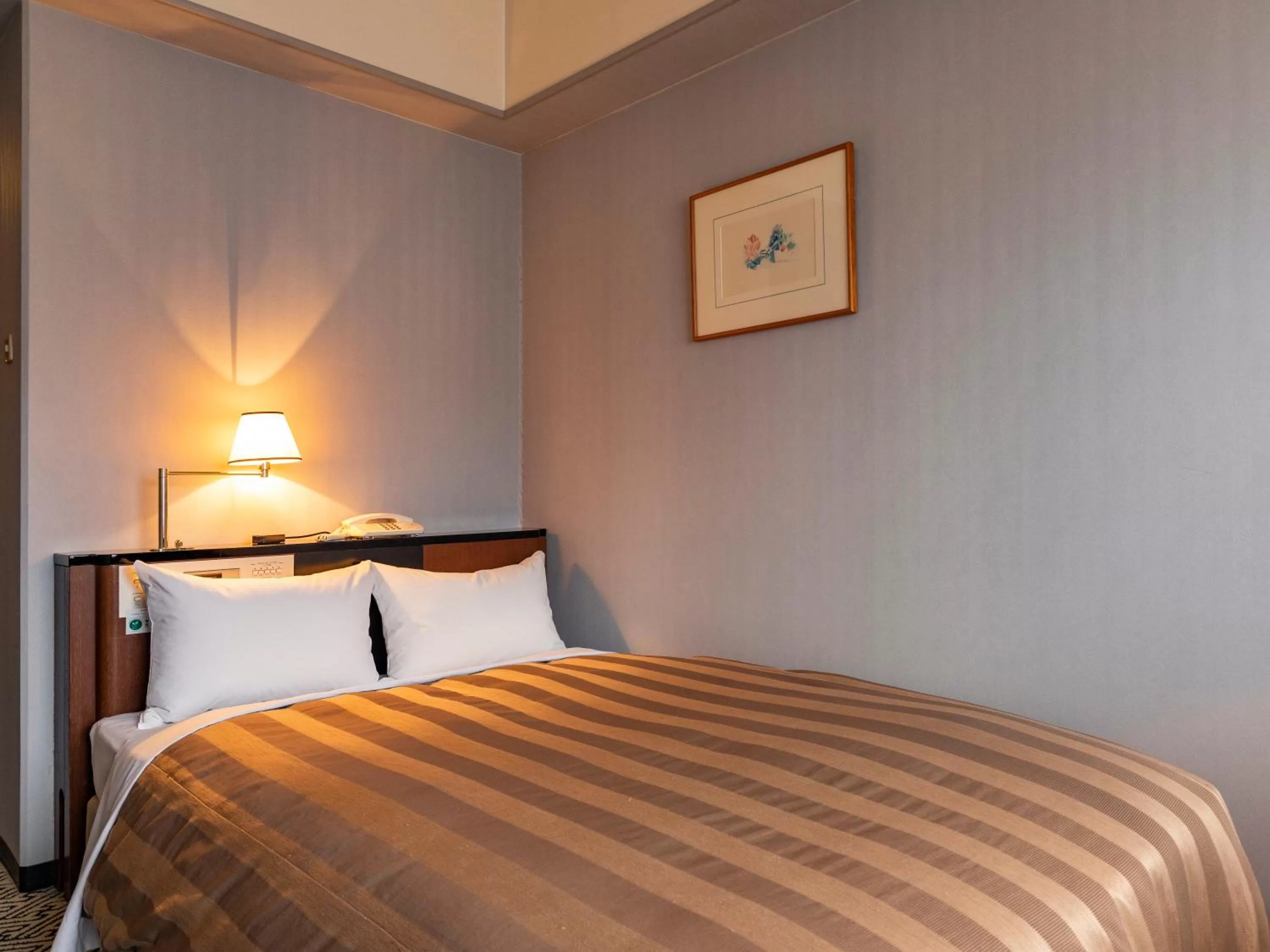 Double Room with Small Double Bed - single occupancy - Non-Smoking in Ark Hotel Kumamotojo Mae -ROUTE INN HOTELS-