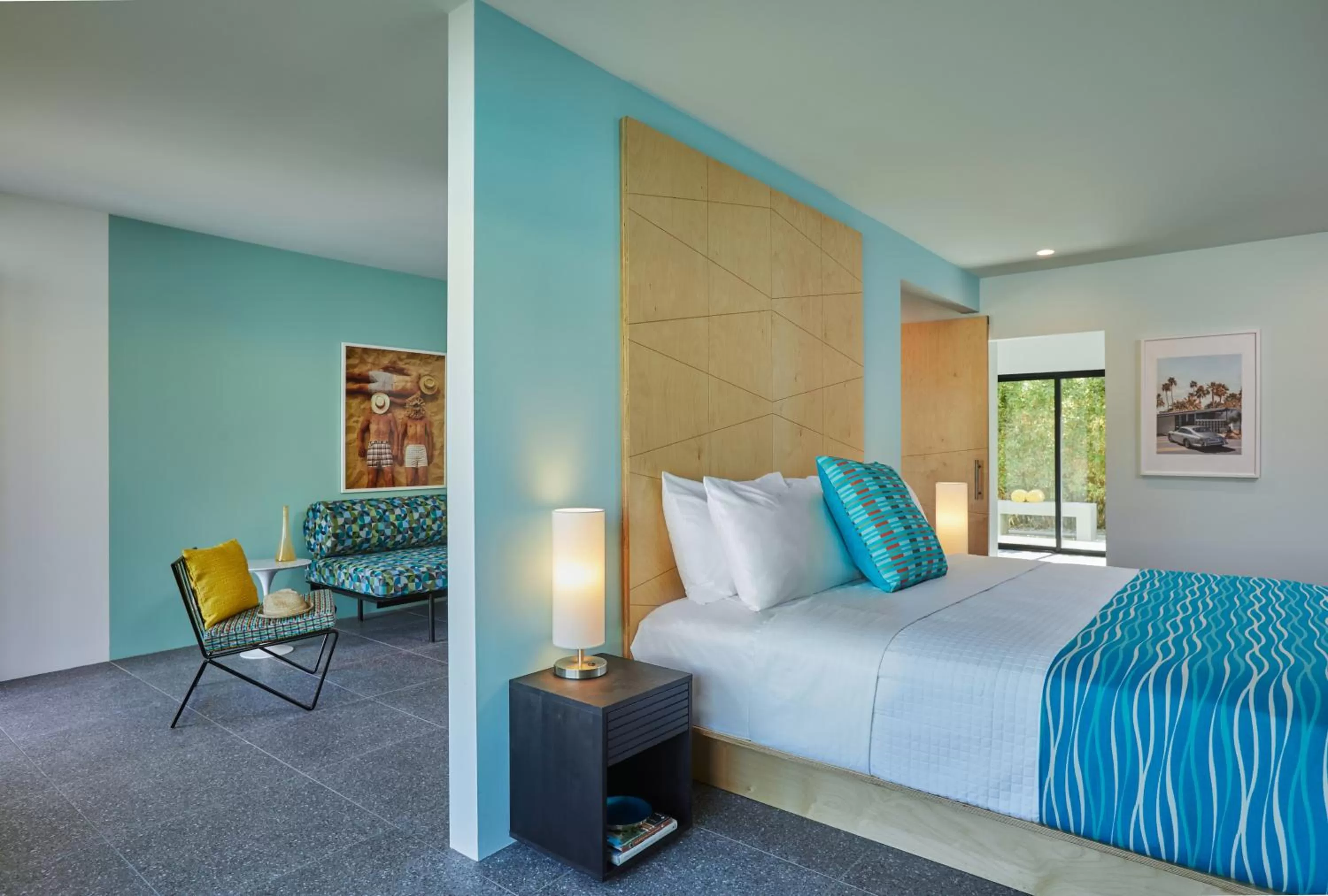 King Suite in Twin Palms Resort - A Gay Men's Resort