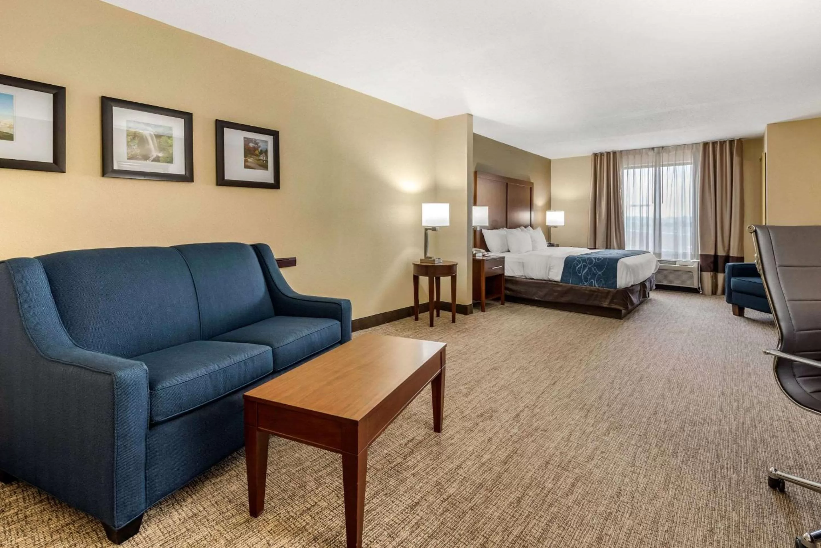 King Suite - Accessible/Non-Smoking in Comfort Suites Dayton-Wright Patterson