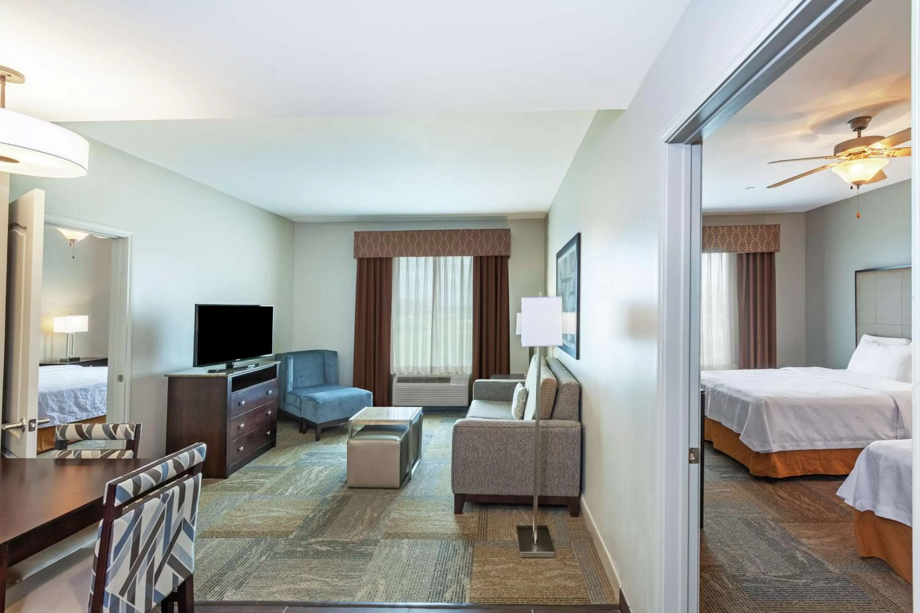 Two Bedroom Suite with One King and Two Queen Beds - Non-Smoking in Homewood Suites by Hilton Waco