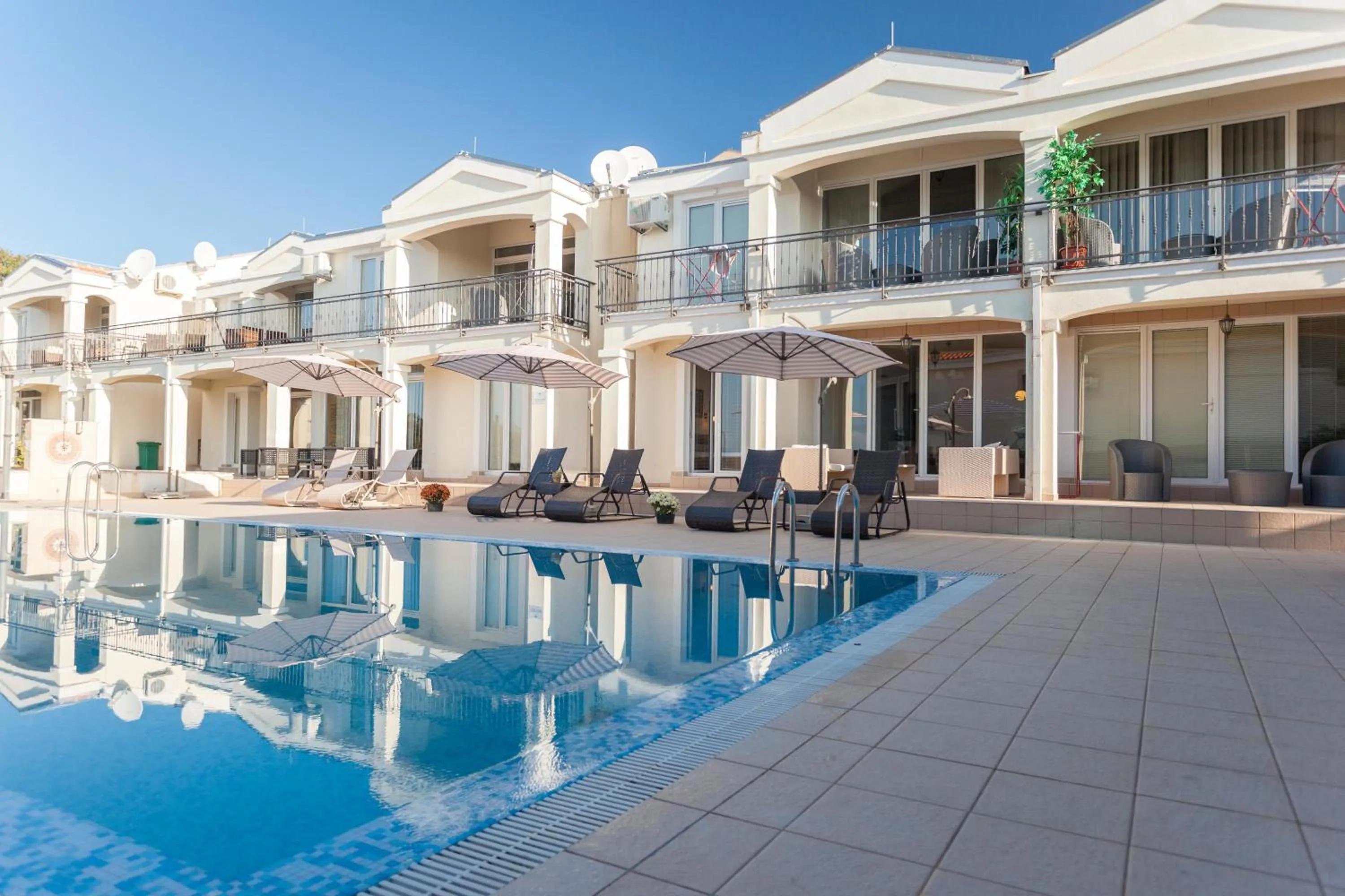 Studio with Pool View in Spa Resort Bečići