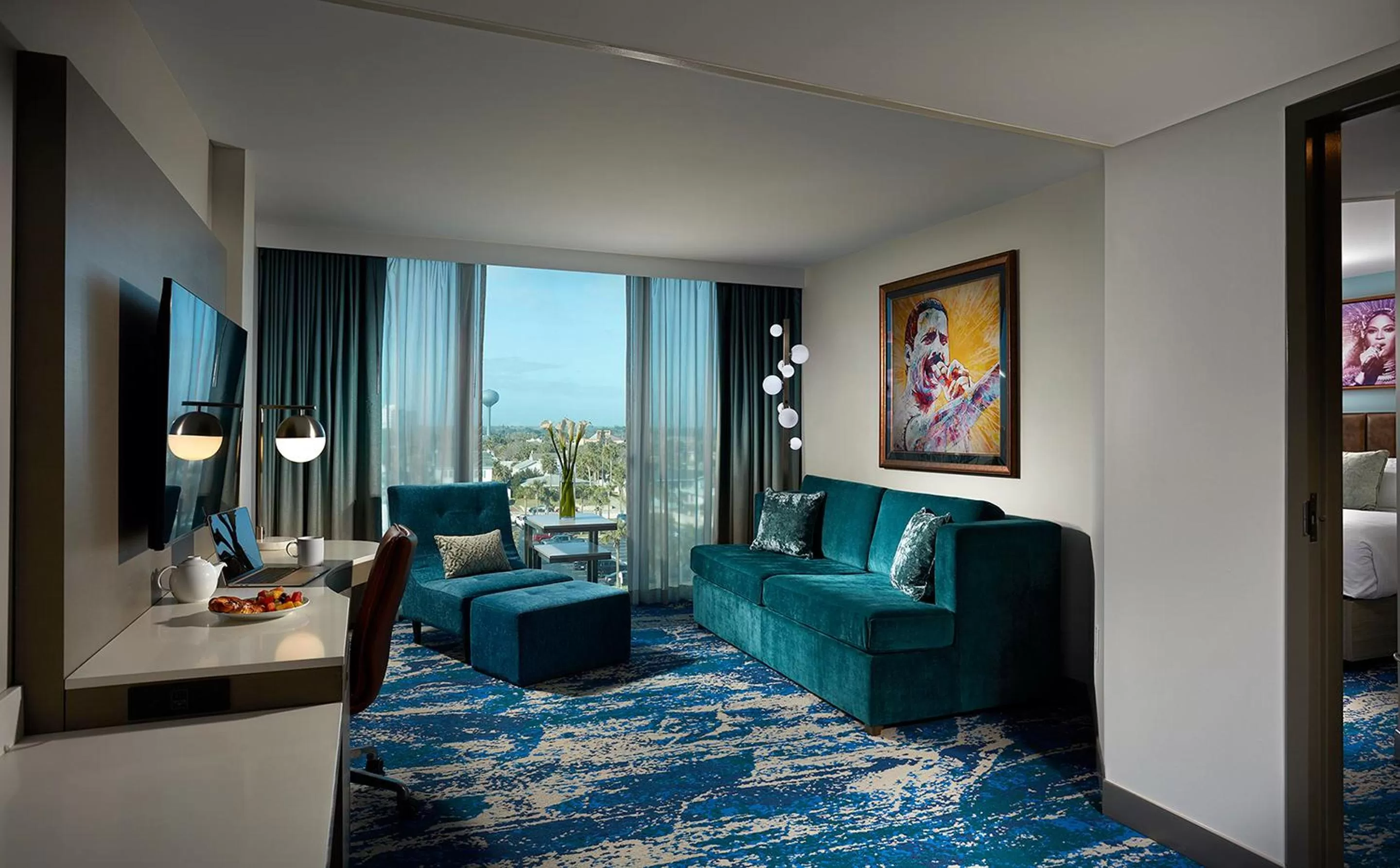 City View King Bedroom Suite in Hard Rock Hotel Daytona Beach