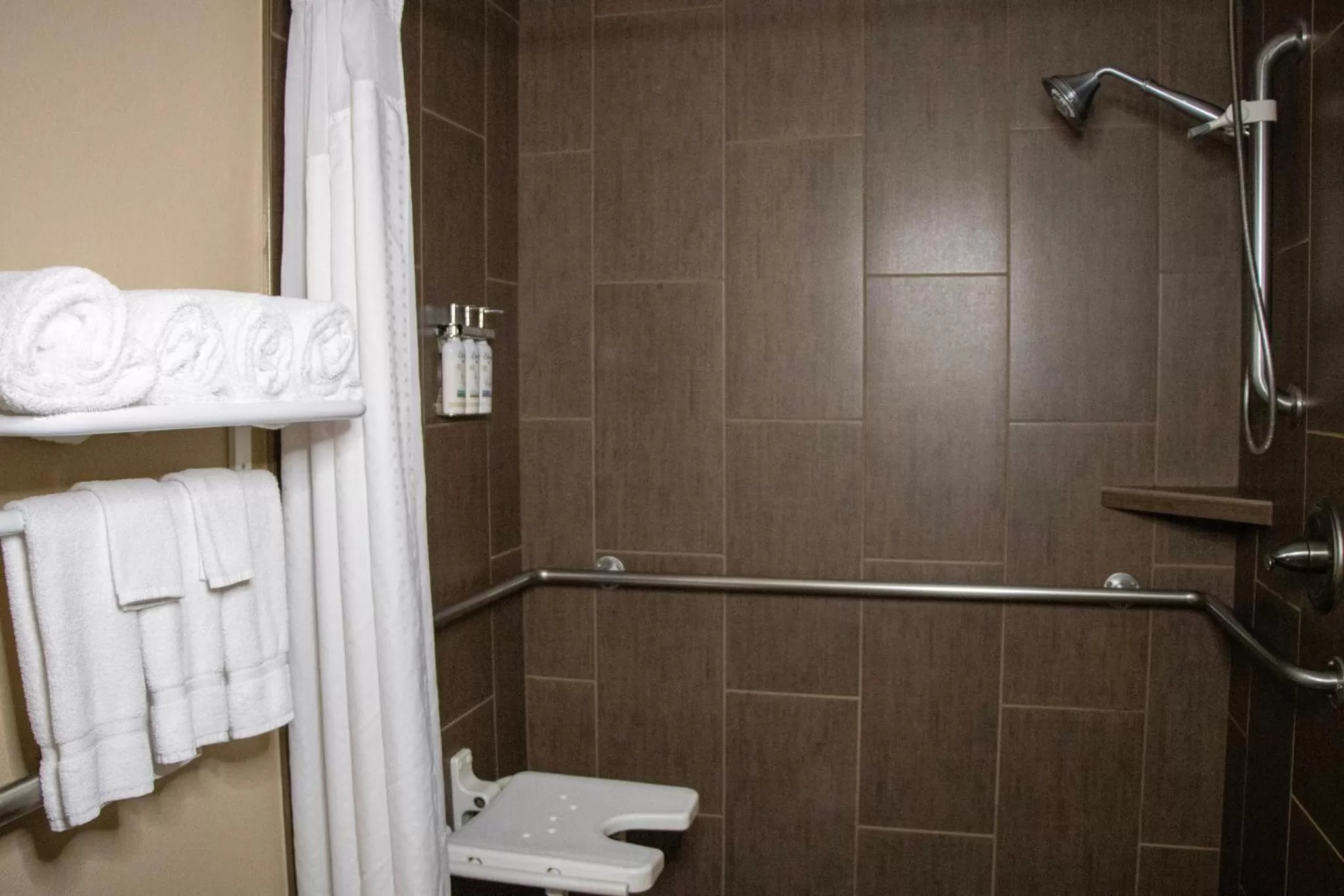 Standard King Room with Mobility Accessible Roll-In Shower in Holiday Inn Express Walla Walla by IHG