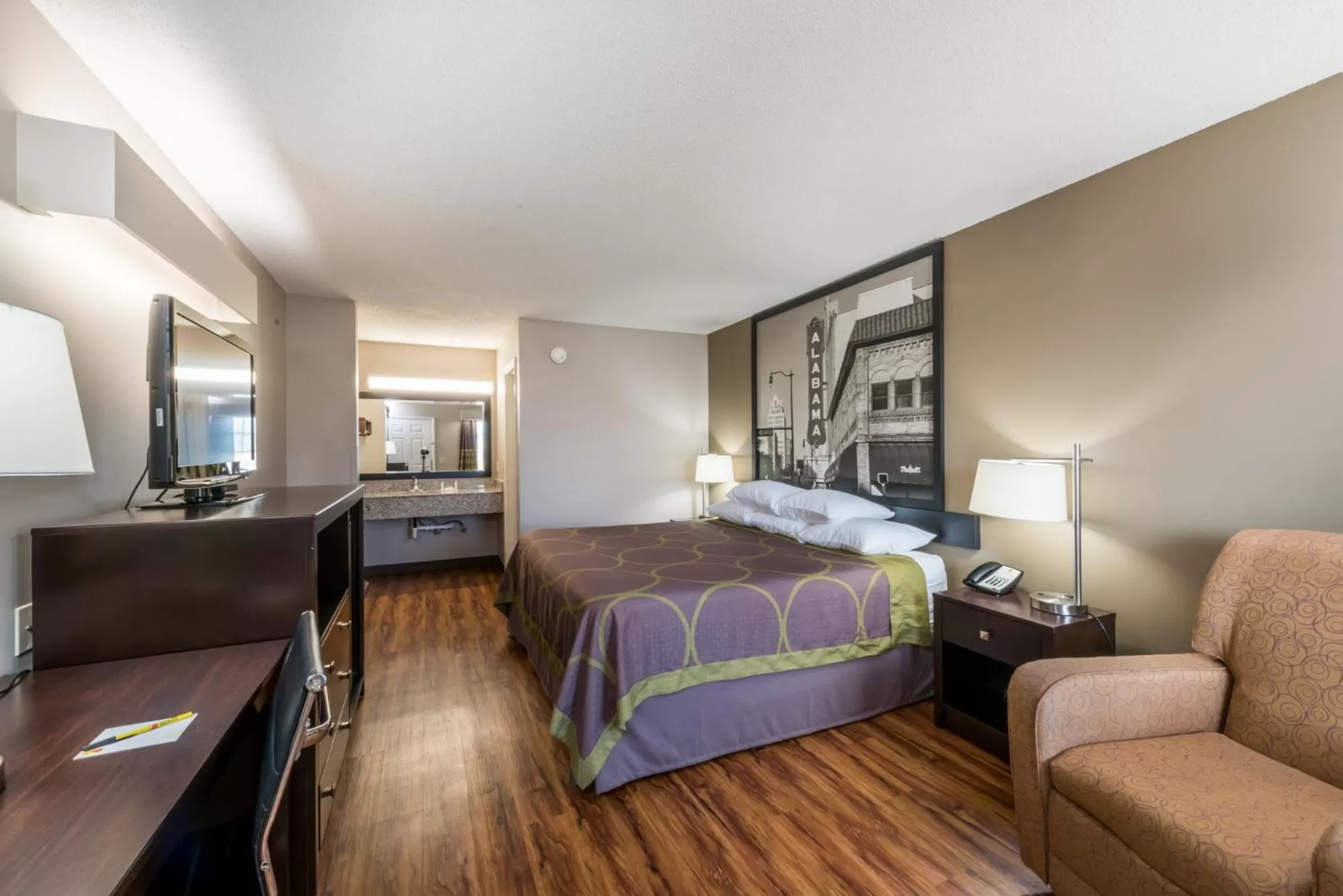 King Room - Smoking  in Super 8 by Wyndham Alexander City