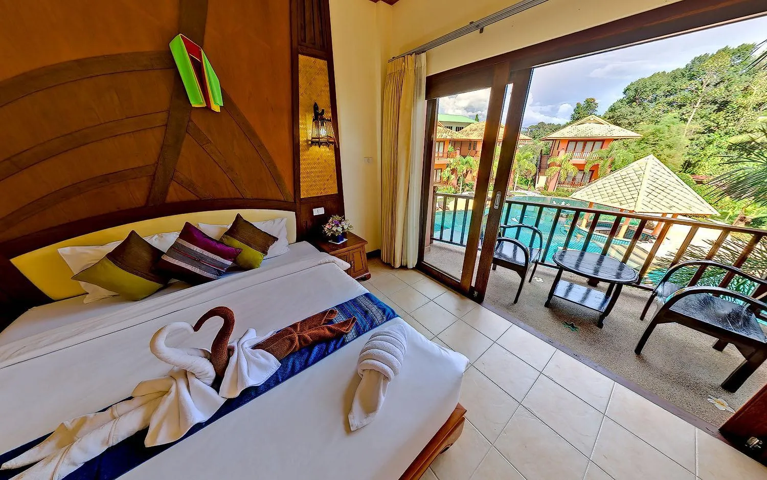 Deluxe Double or Twin Room with Pool View in Andamanee Boutique Resort Aonang Krabi - Free Beach Shuttle