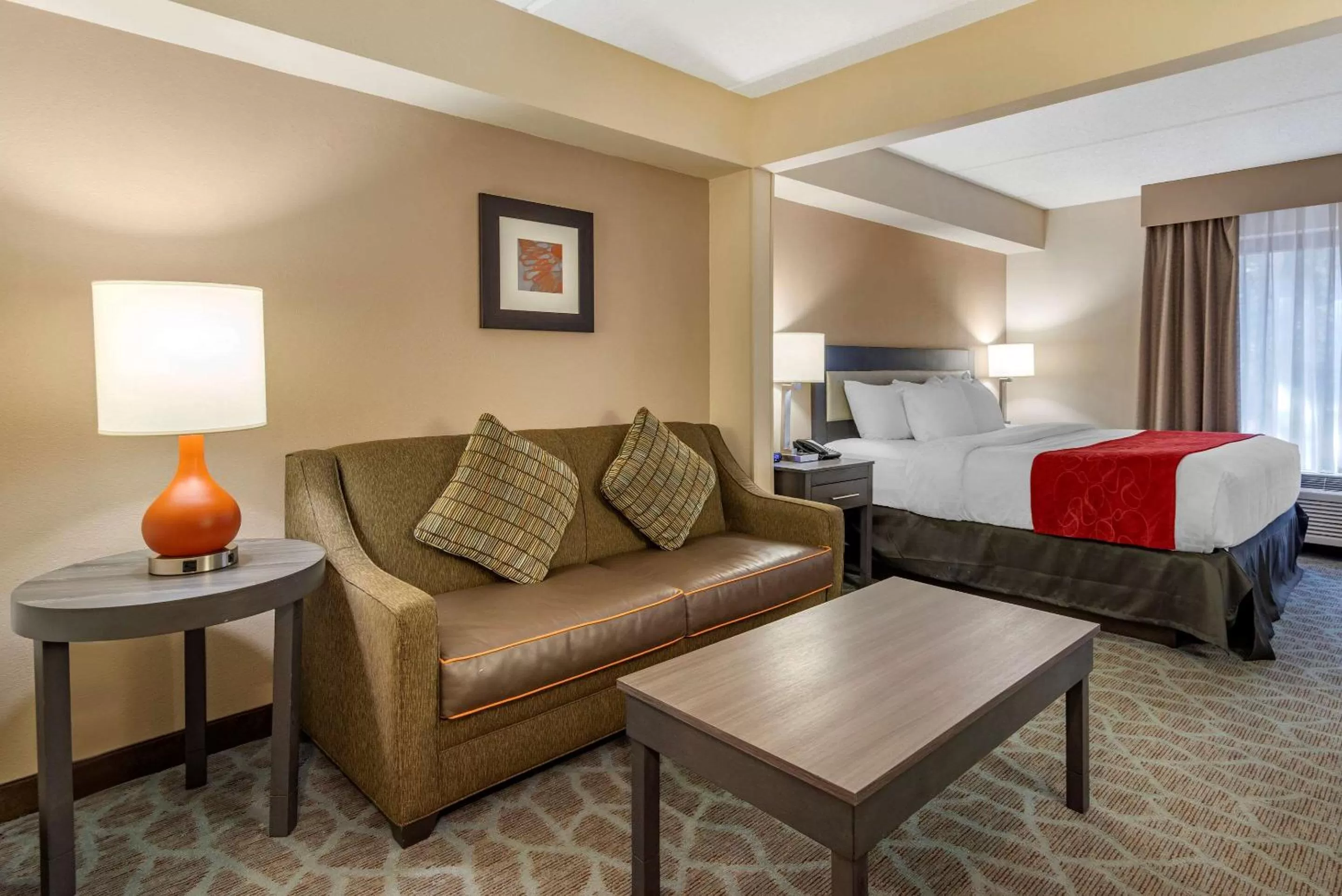 Standard King Room with Sofa Bed - Non Smoking in Comfort Suites Alpharetta - Roswell - Atlanta Area