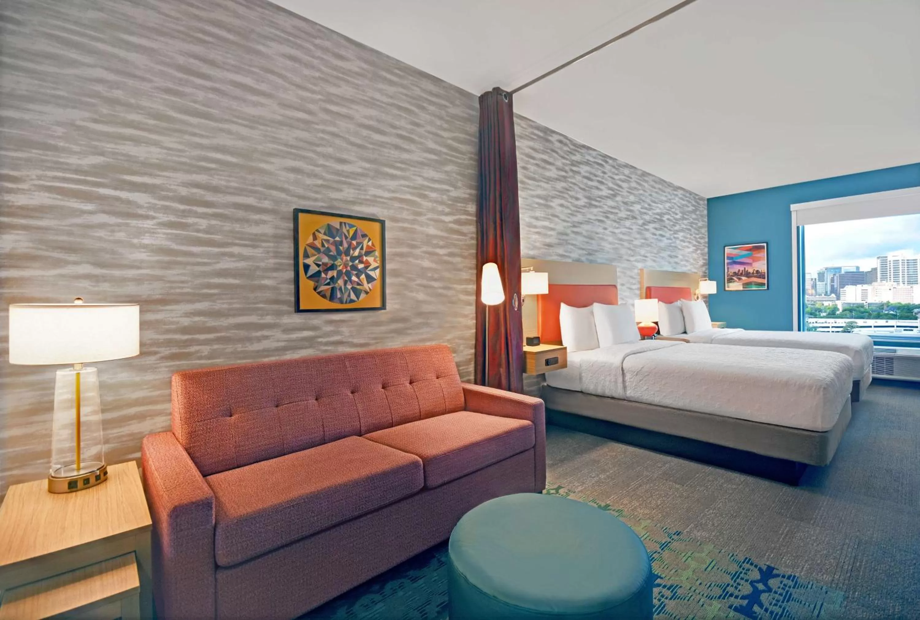 Queen Studio with Two Queen Beds - Non-Smoking in Home2 Suites by Hilton Houston Medical Center, TX