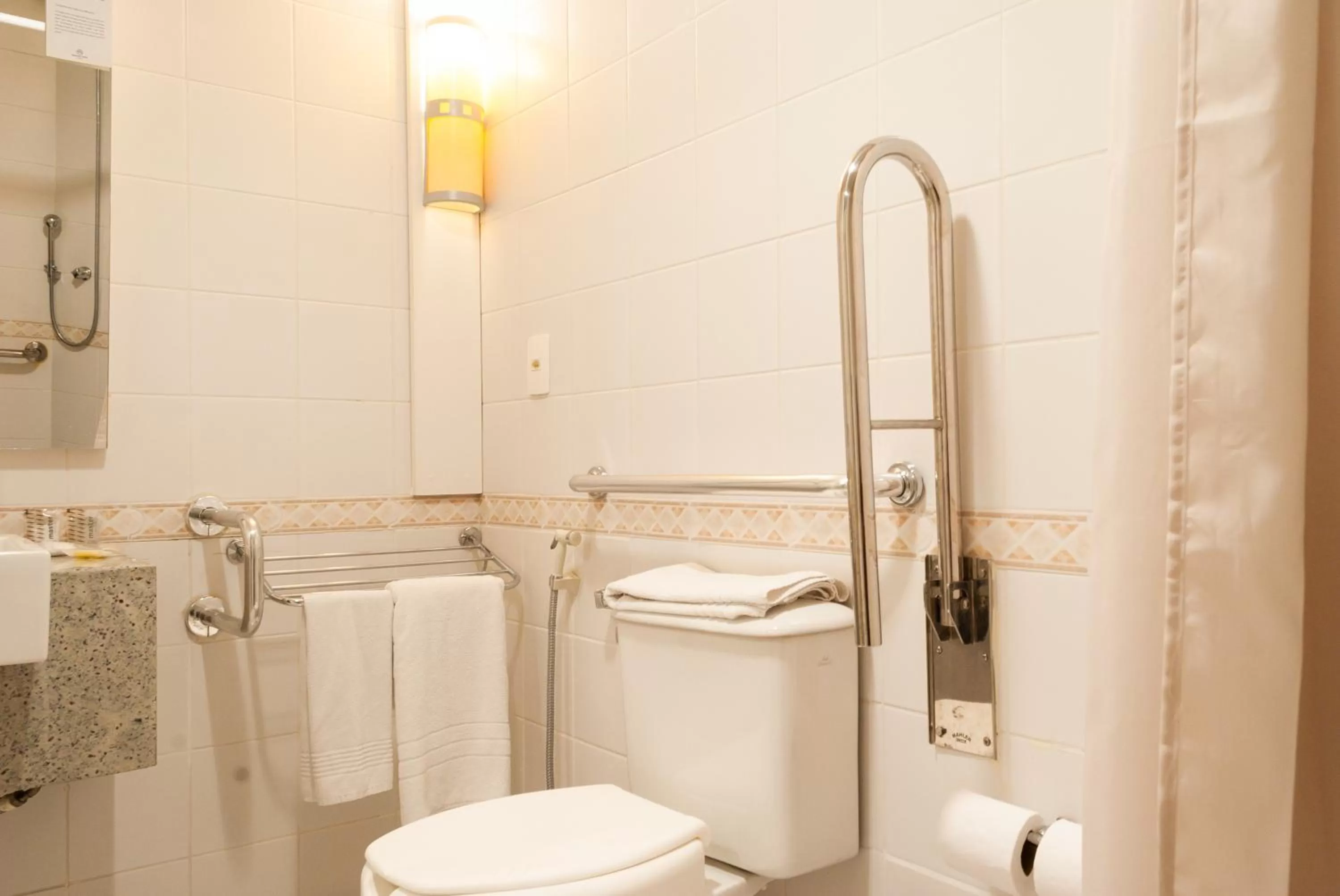 Double Room - Disability Access in Master Curitiba Hotel - 1,6 km do Estádio Couto Pereira - Show