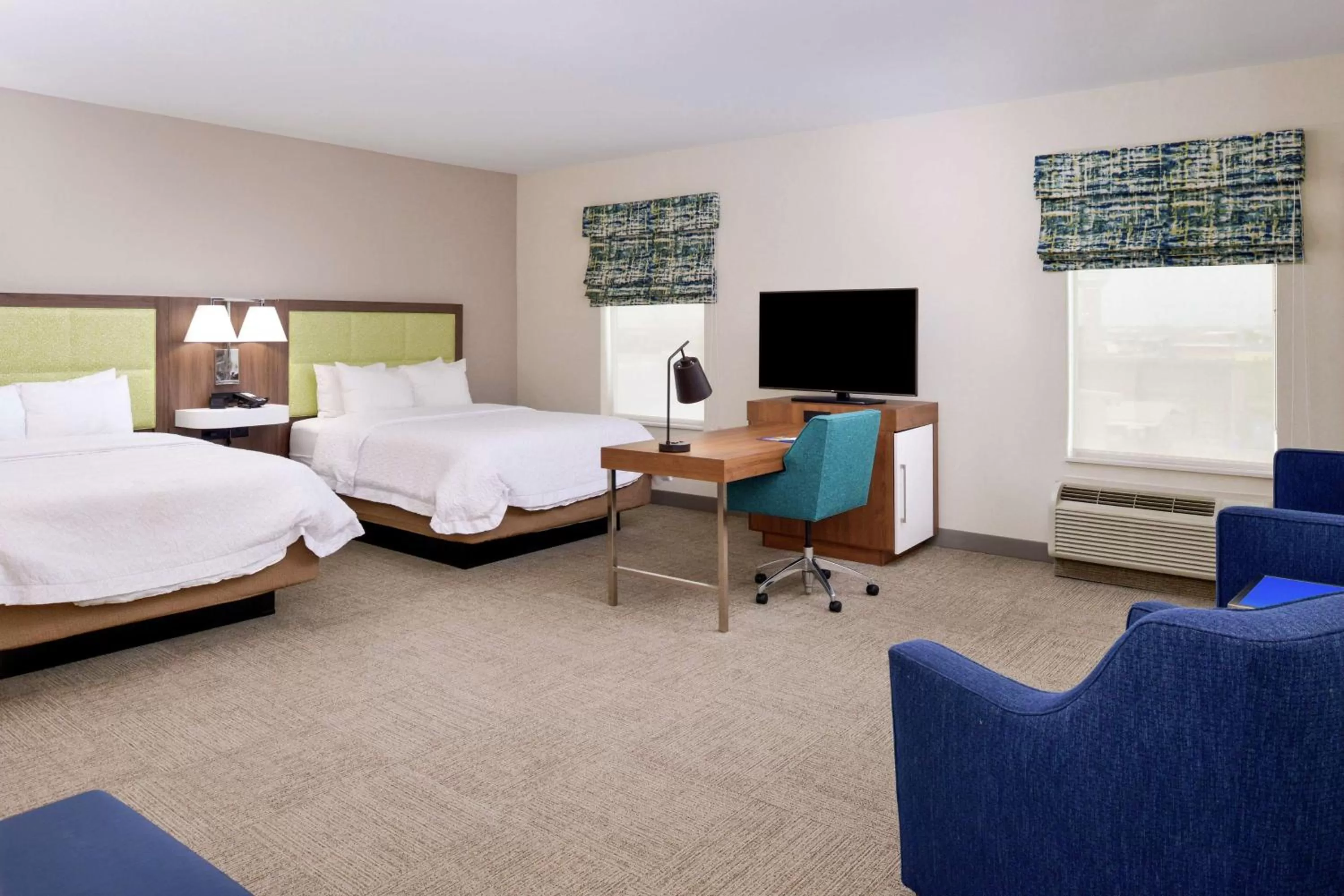 Queen Studio Suite with Two Queen Beds - Non-Smoking in Hampton Inn and Suites Port Aransas