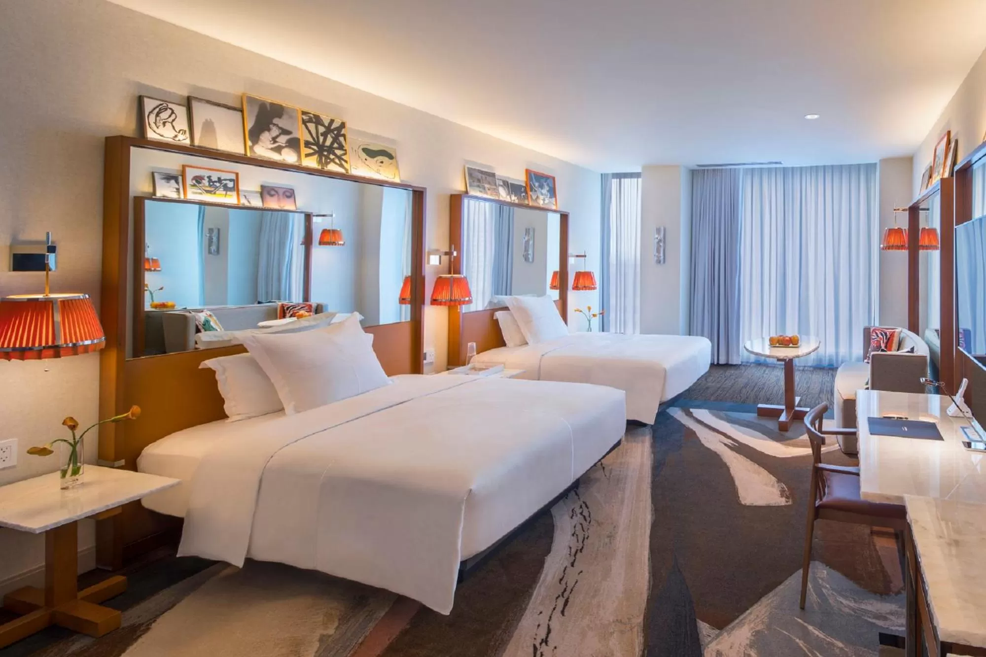 Deluxe Queen Queen in Lotte Hotel Seattle