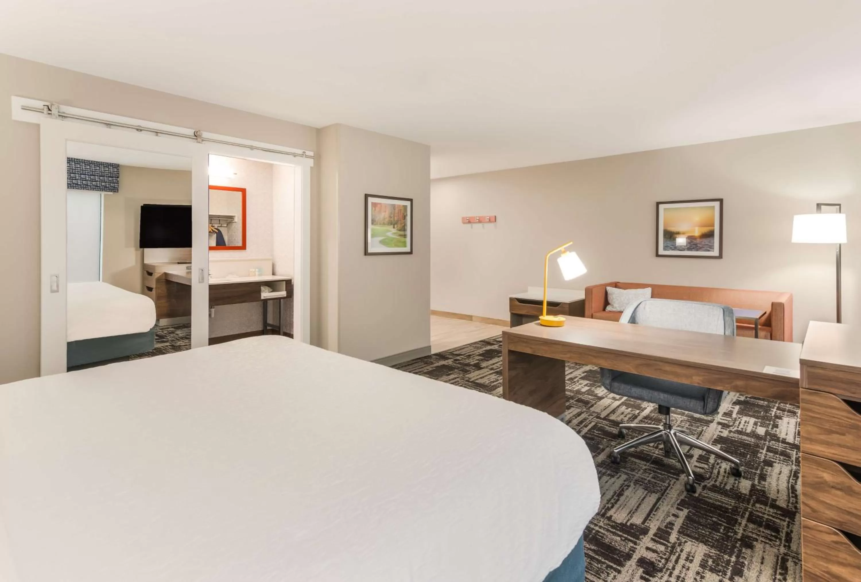 King Studio Suite - Non-Smoking in Hampton Inn & Suites Benton Harbor, MI