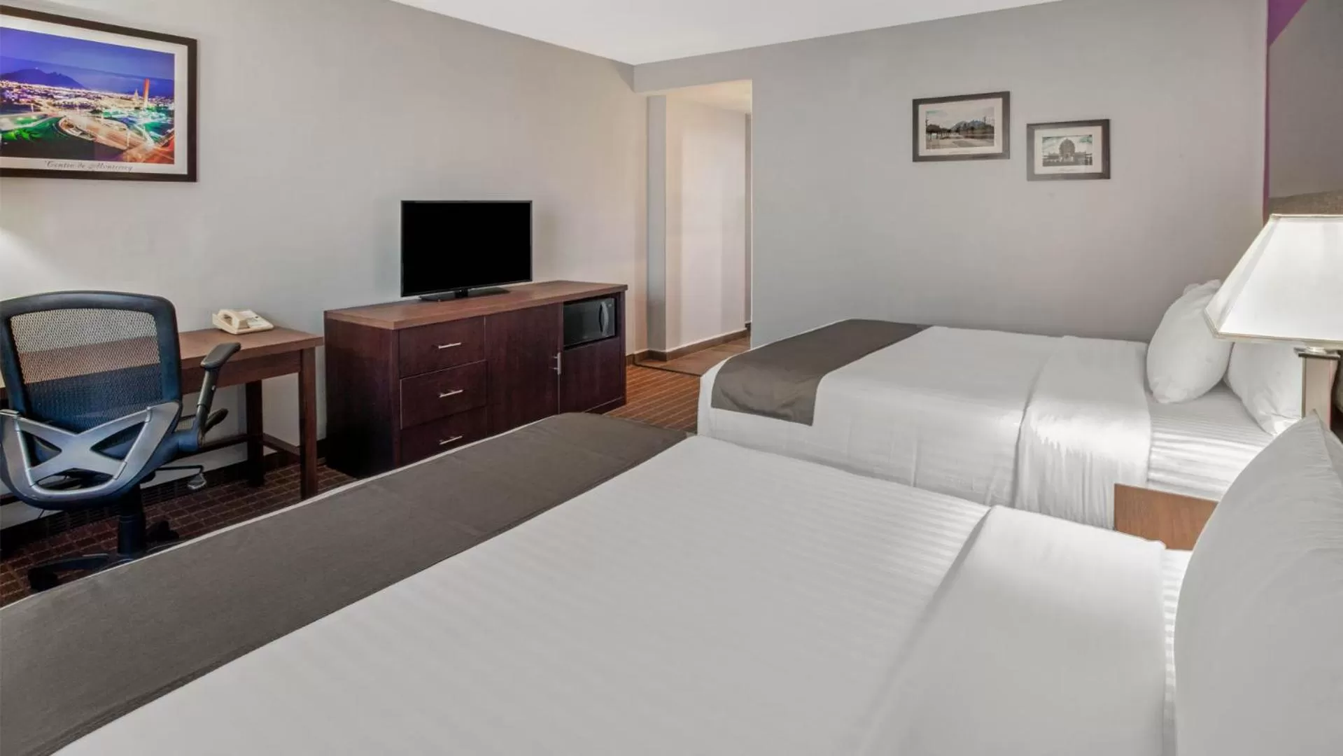 Queen Room with Two Queen Beds - Mobility Access/Non-Smoking in CHN Hotel Monterrey Centro, Trademark Collection by Wyndham