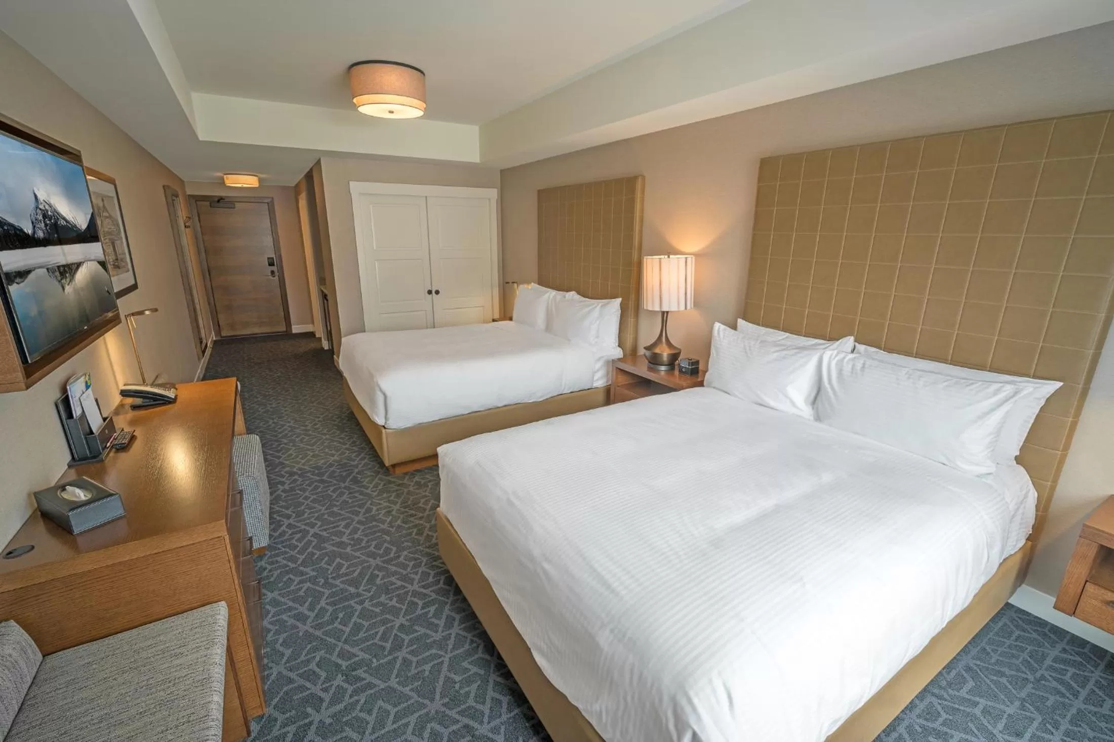 Premium Queen  Room with Two Queen Beds and Mountain View in The Malcolm Hotel