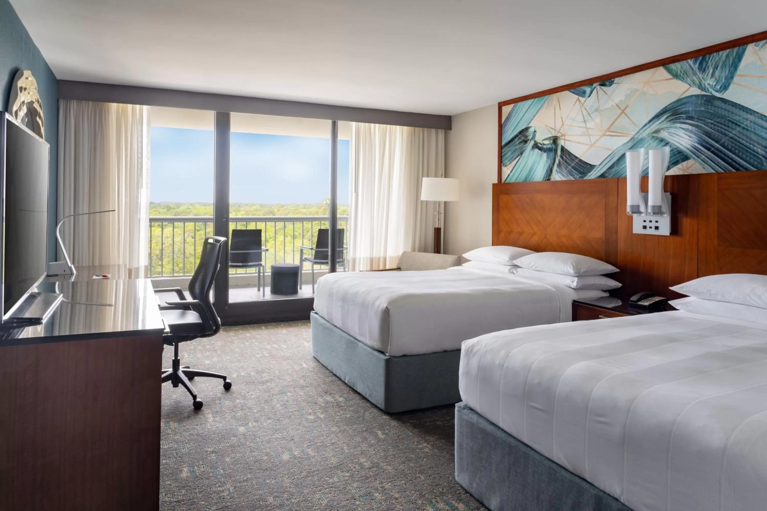 Two Queen Suite - Hearing Accessible  in Hilton Beachfront Resort & Spa Hilton Head Island