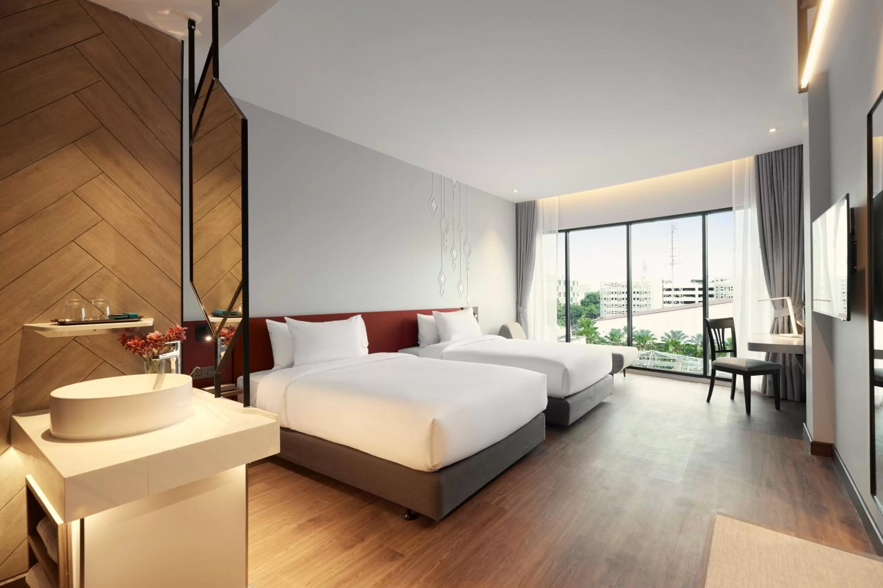 Twin Room in Centara Life Hotel Bangkok Phra Nakhon