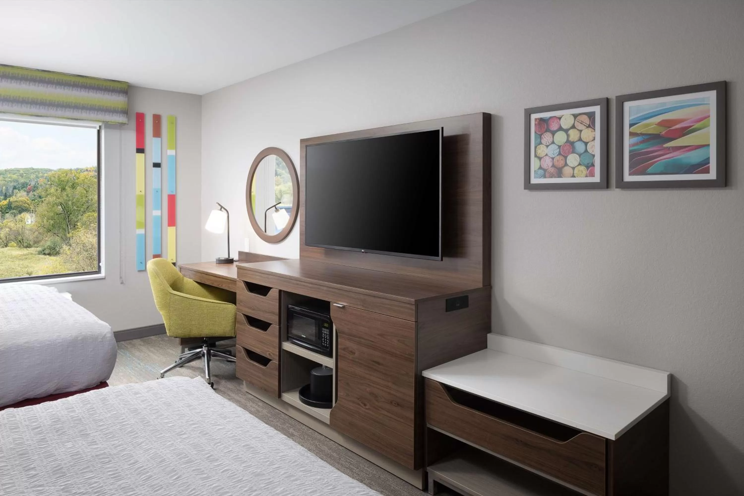 Queen Room with Two Queen Beds - Hearing Access in Hampton Inn Hornell