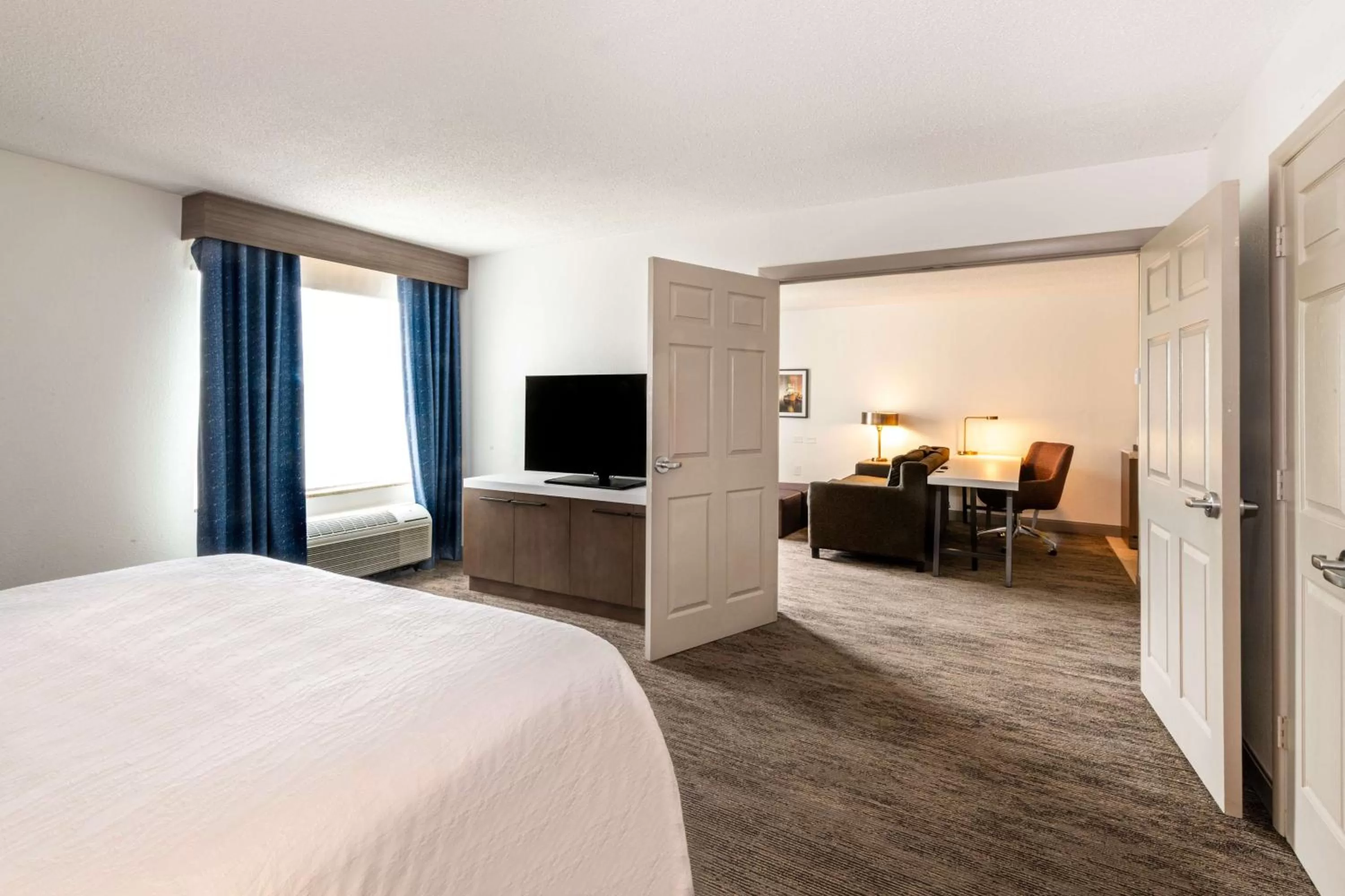 One-Bedroom King Suite with Sofa Bed in Hilton Garden Inn BWI Airport