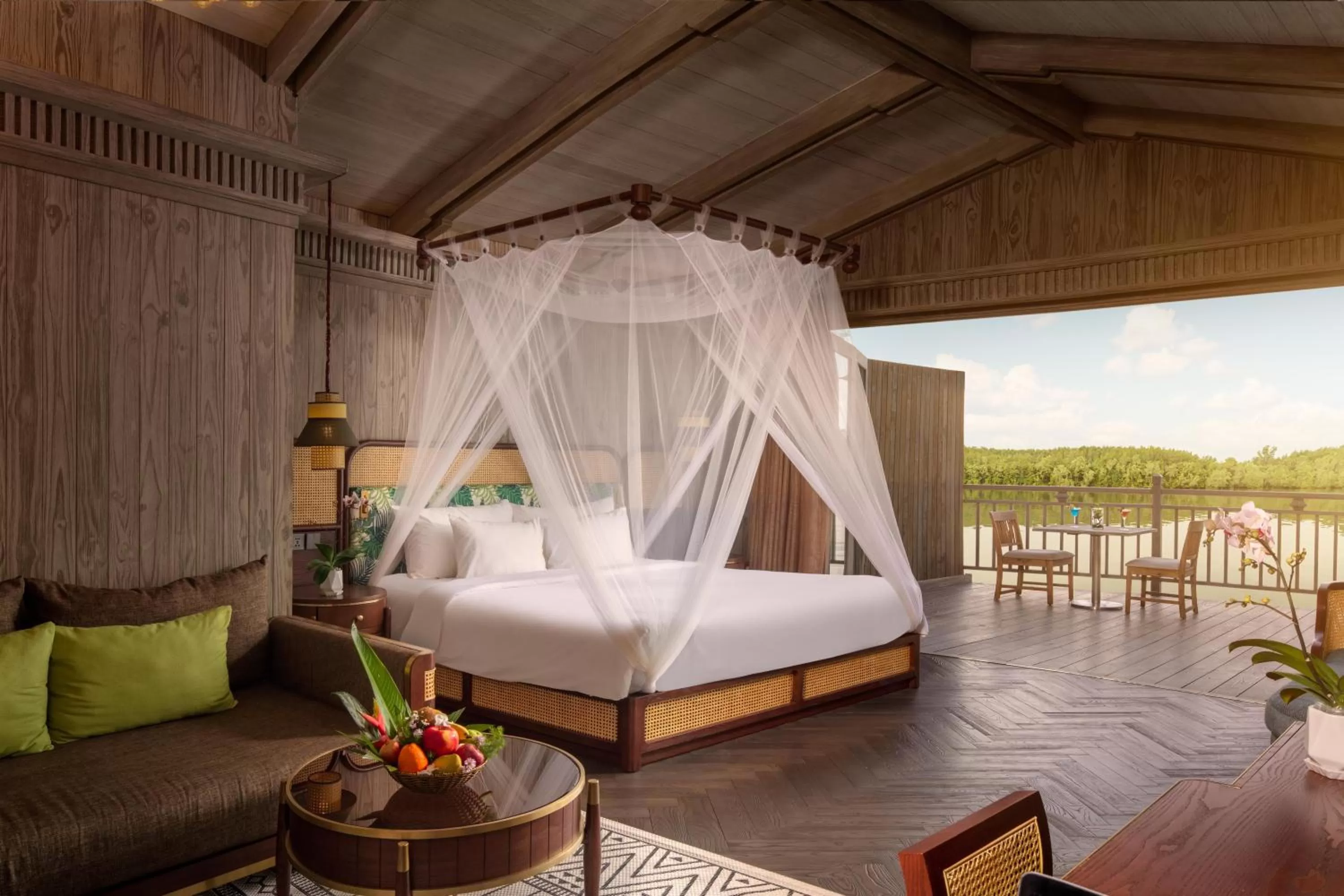 Riverfront Two-Bedroom Pool Villa in An Lam Retreats Saigon River