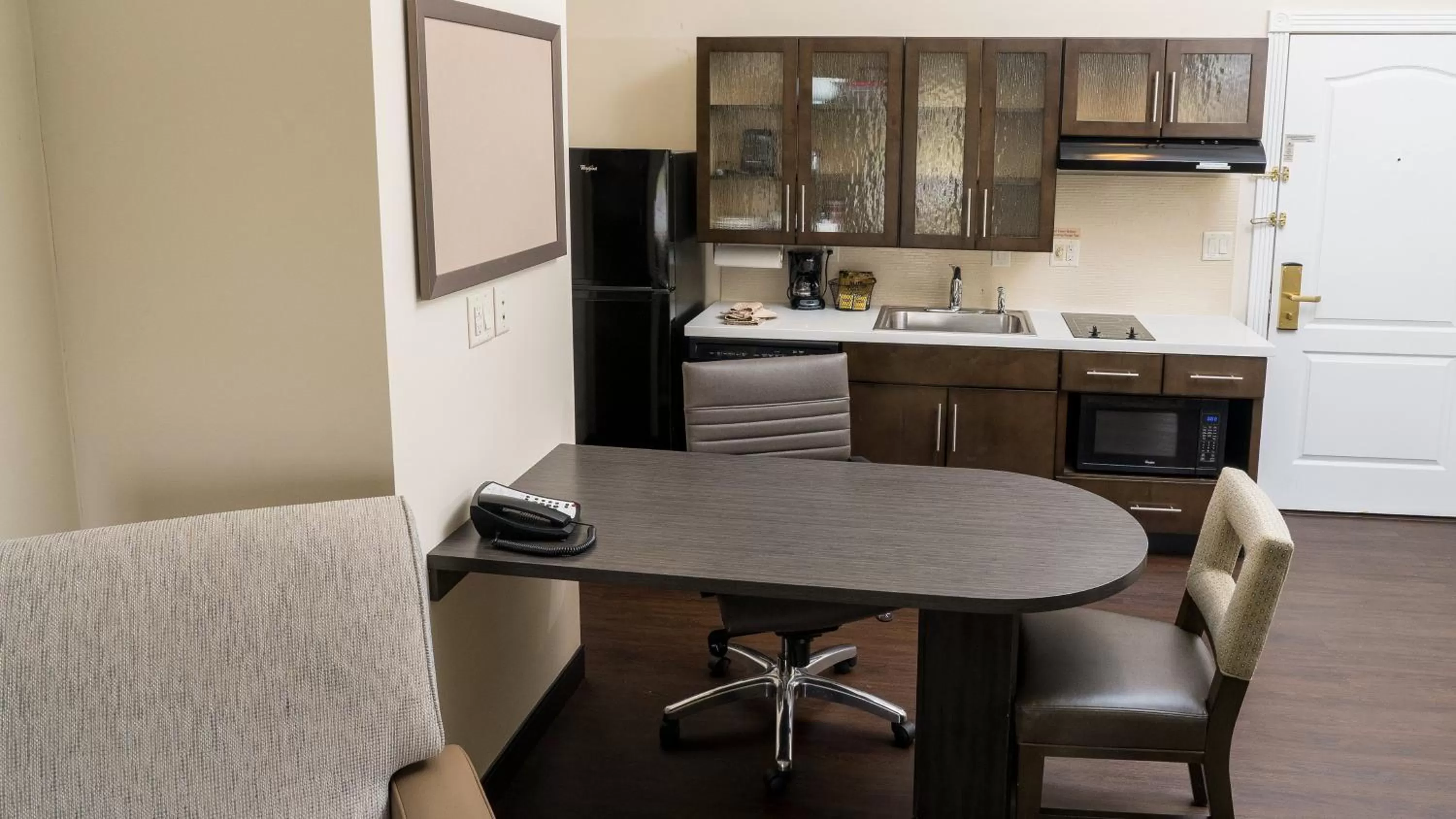 King Room - Accessible Roll Shower - Non-Smoking in Candlewood Suites Saint Joseph - Benton Harbor, an IHG Hotel