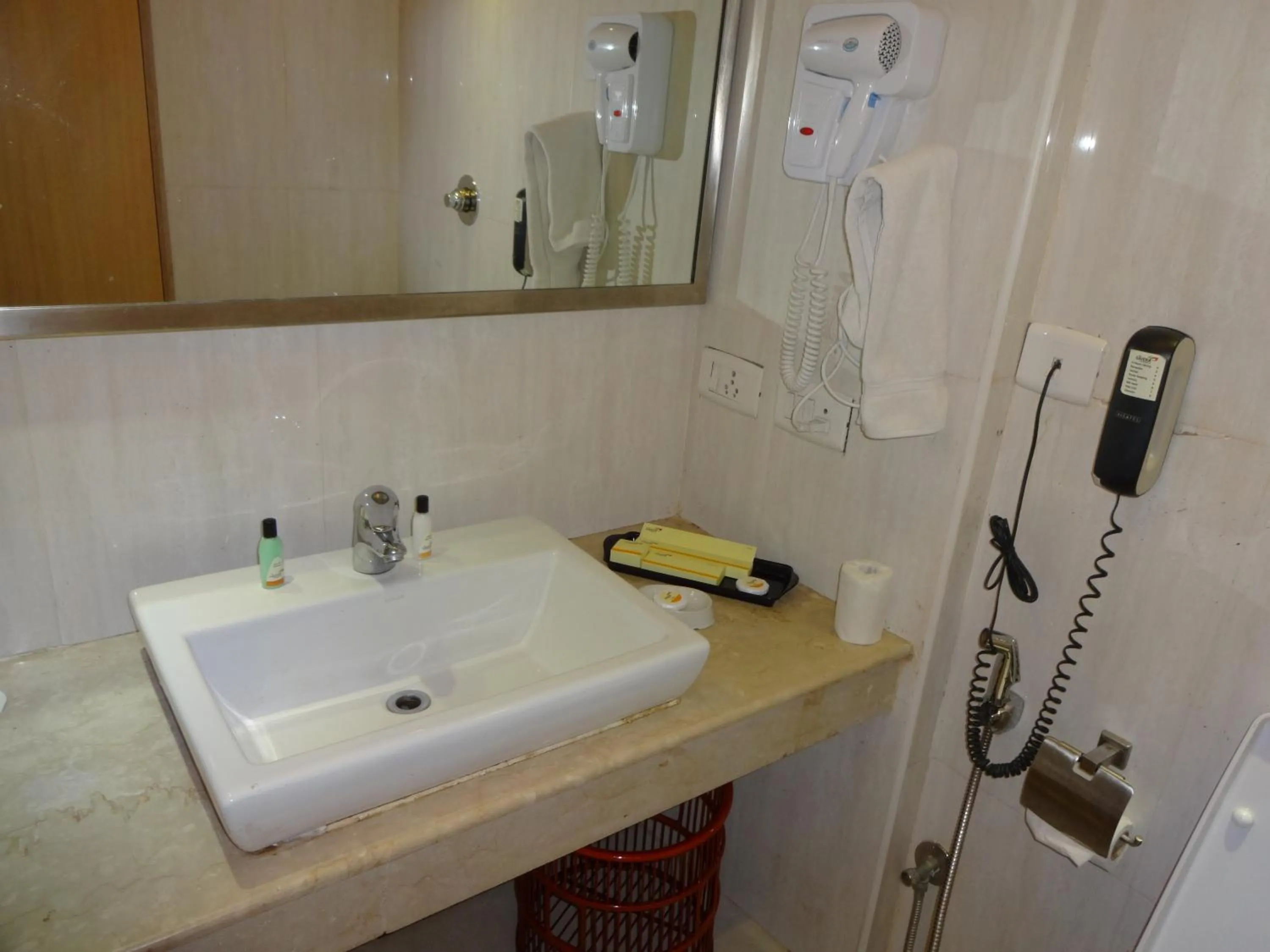 Bathroom in Savera Hotel