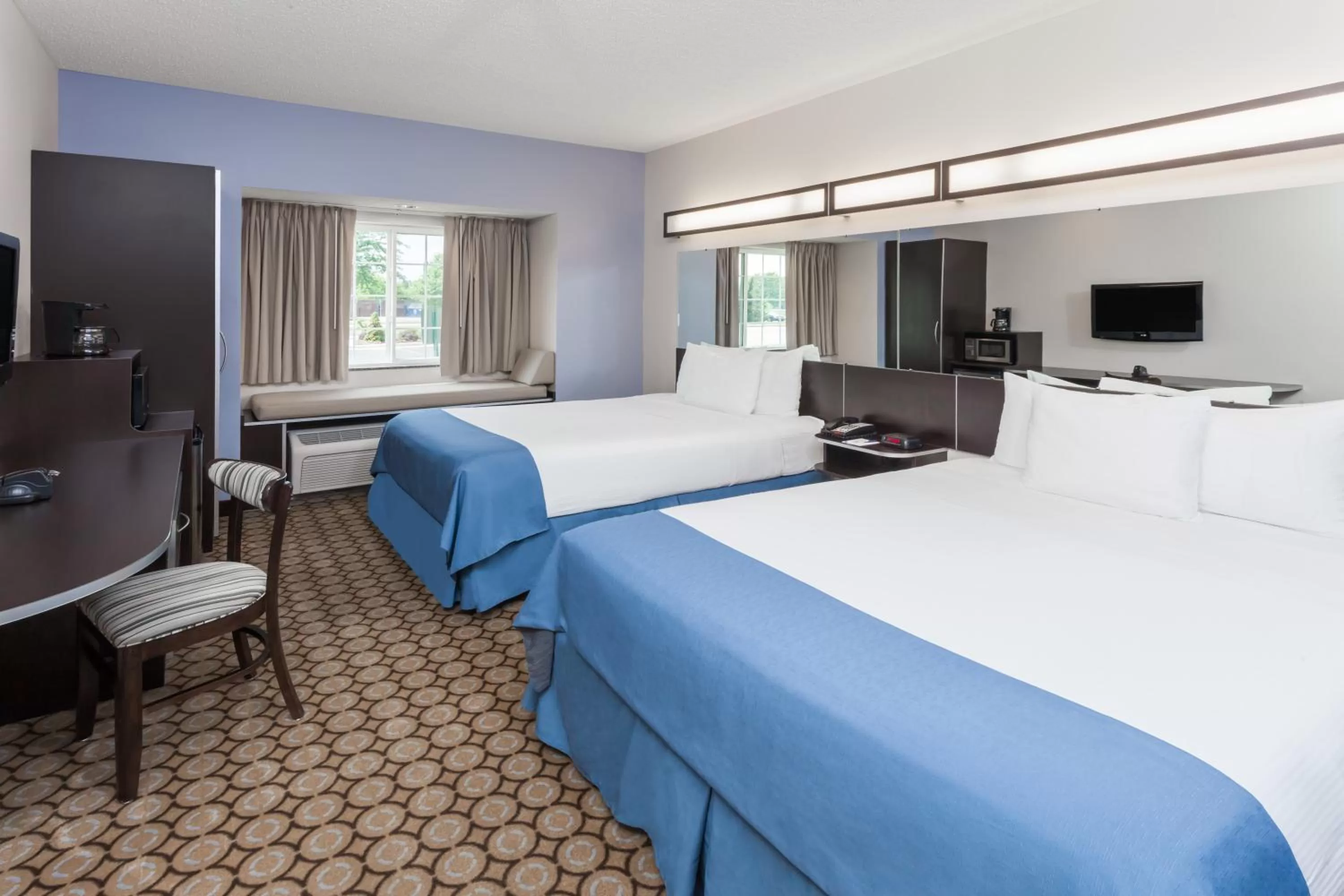 Queen Room with Two Queen Beds - Disability Access/Non-Smoking in Microtel Inn and Suites Elkhart