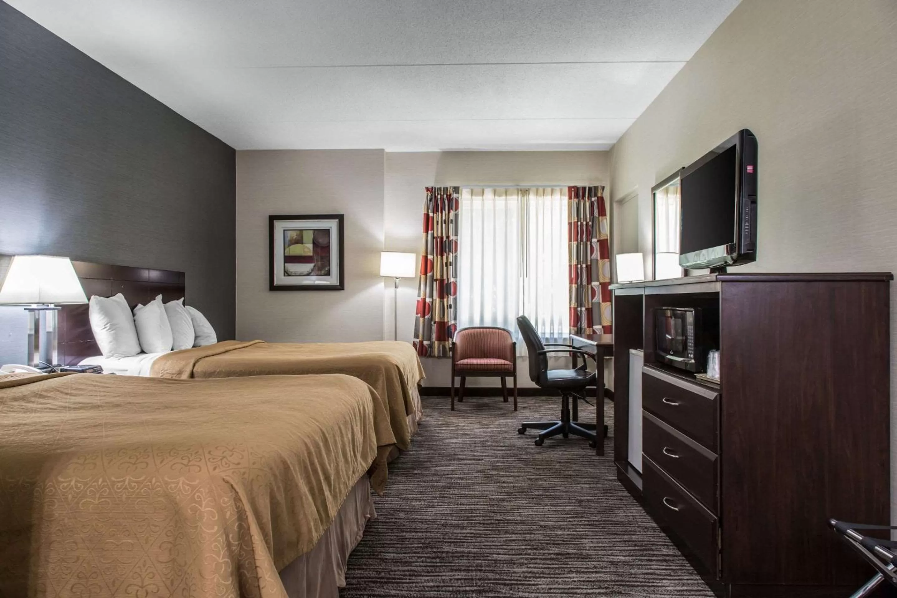 Queen Room with Two Queen Beds - Non-Smoking in Quality Inn & Suites Danbury near University