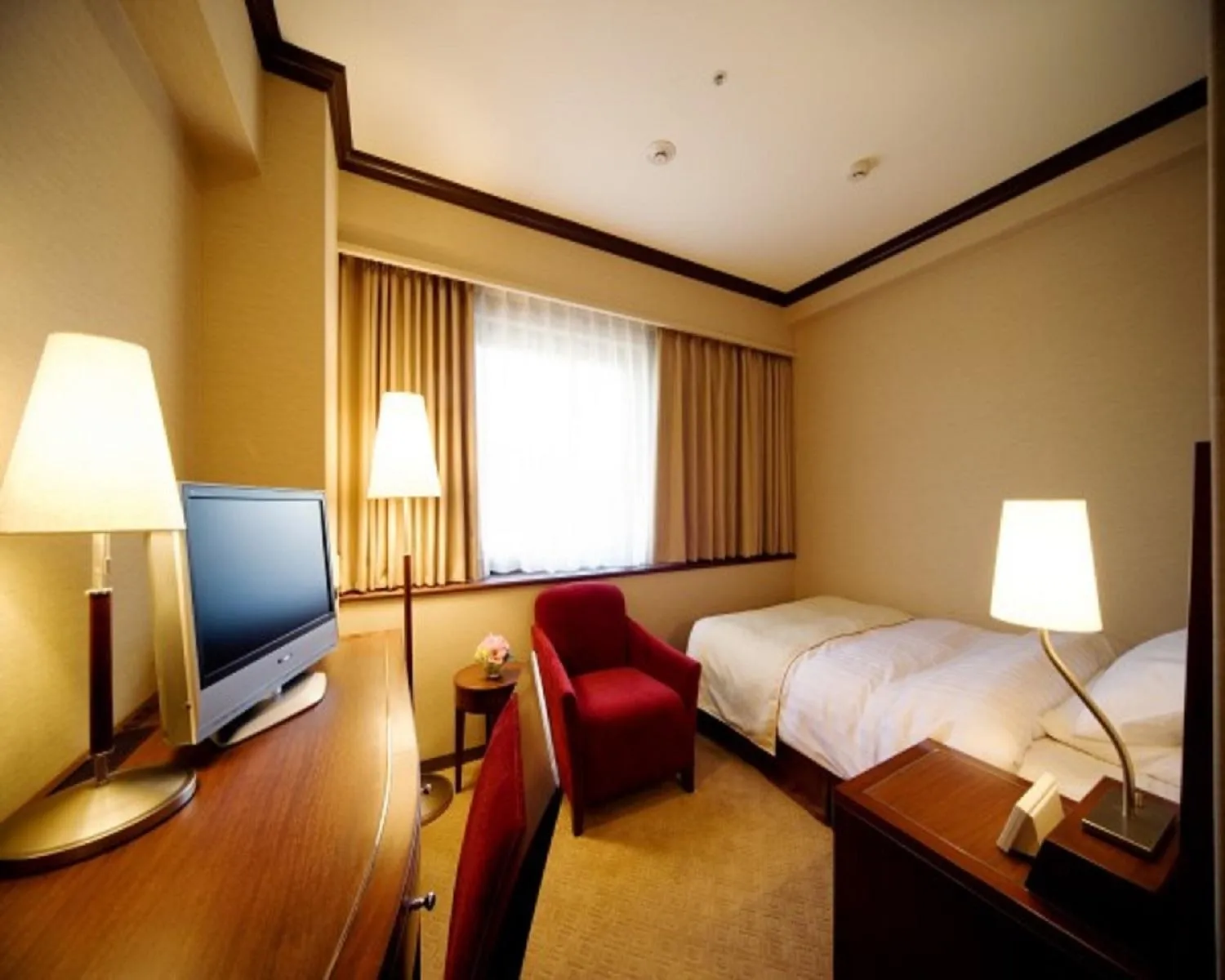 Single Room - Smoking in Okayama International Hotel