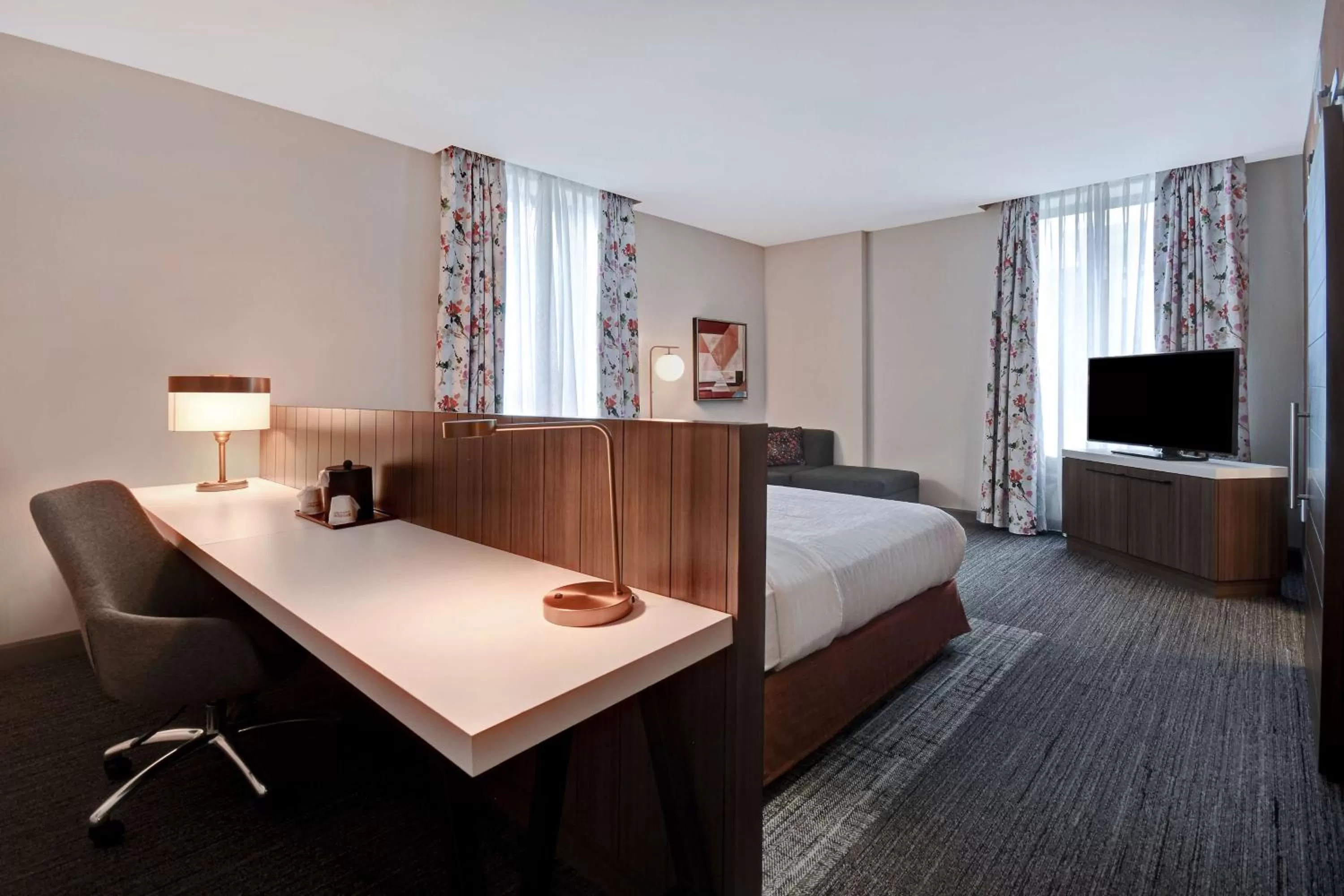 Deluxe King Room - Mobility Accessible in Hilton Garden Inn Kalamazoo Downtown