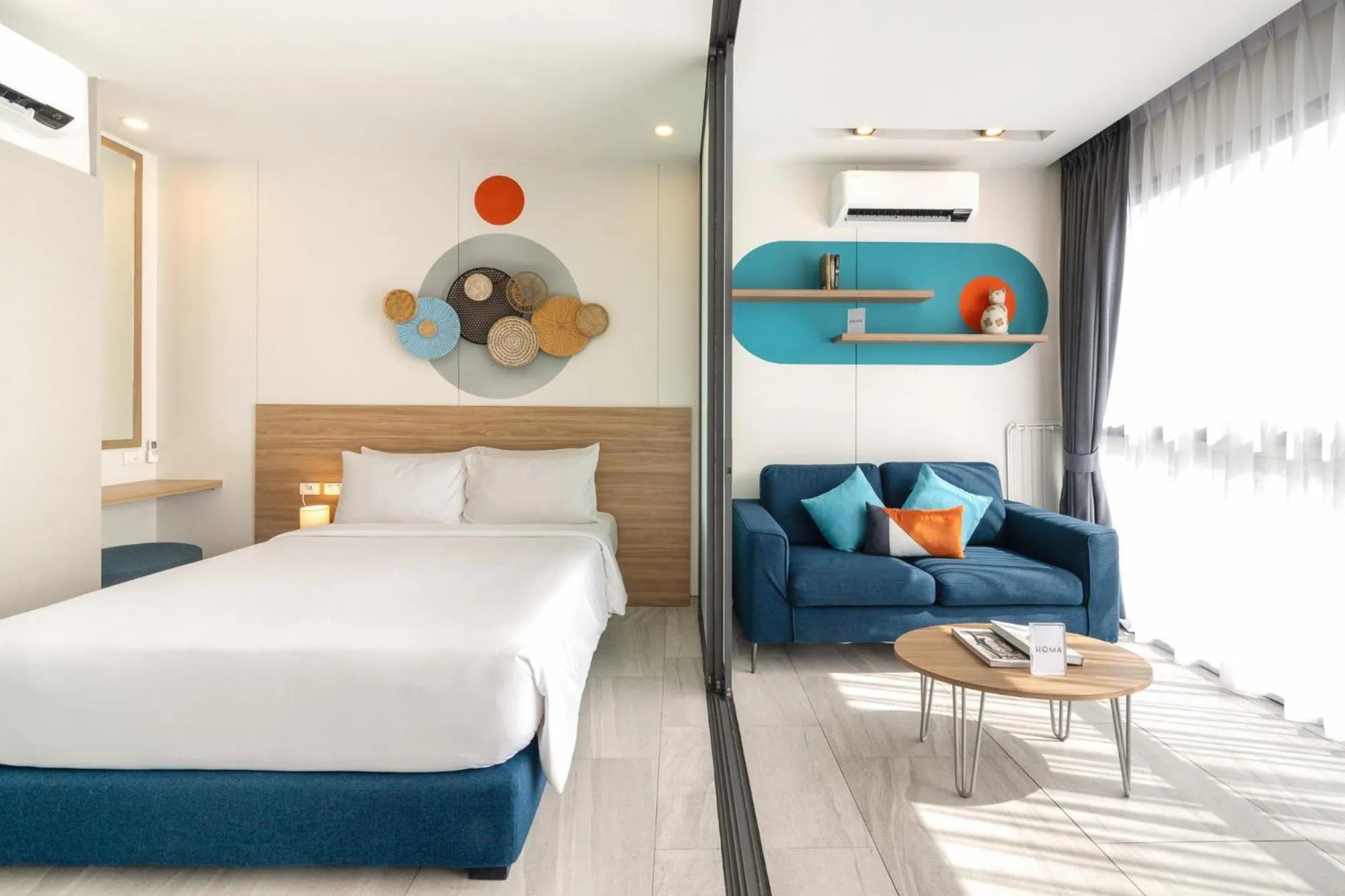 One Bedroom Vibe + Free Coworking Space in HOMA Phuket Town