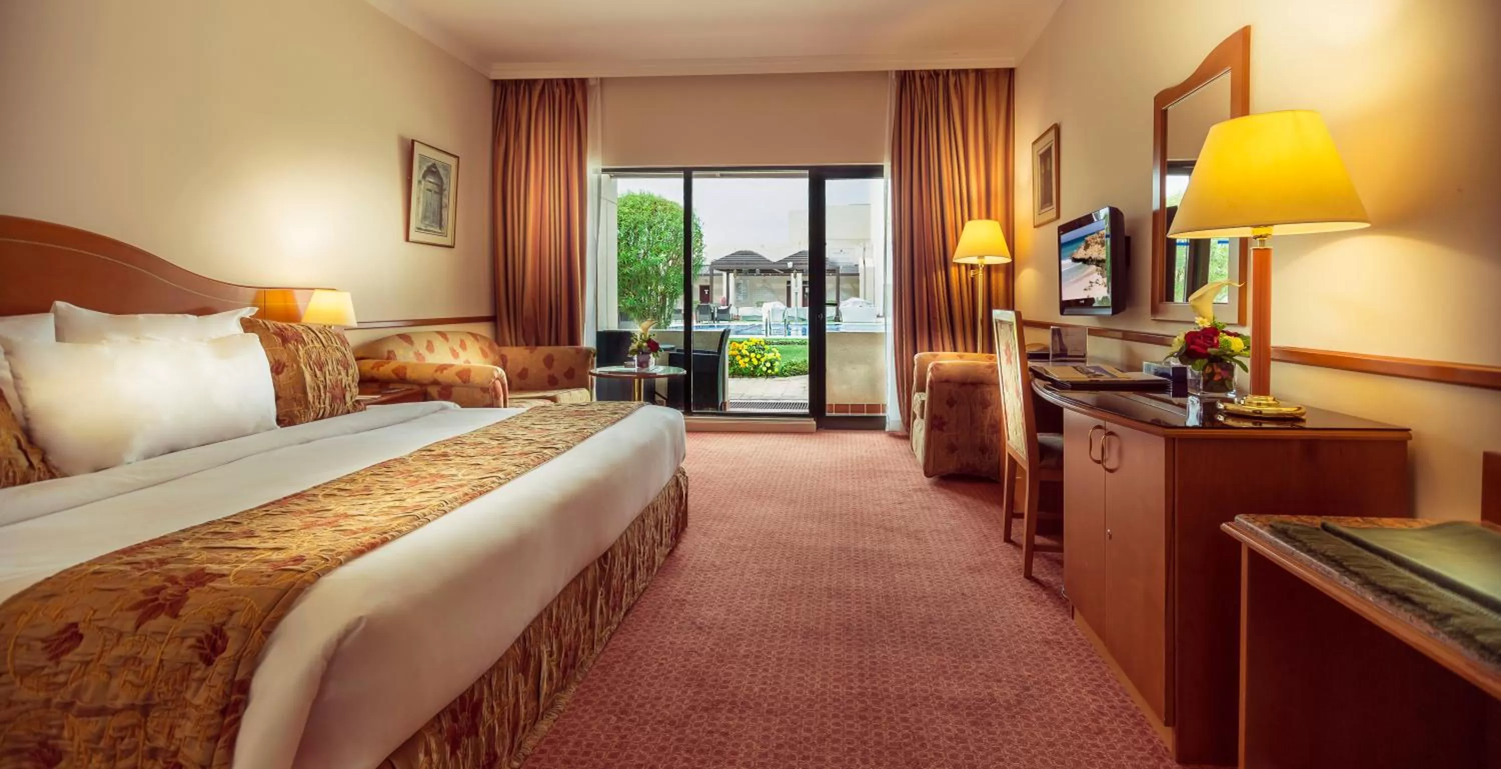 Standard Double or Twin Room Pool View - single occupancy in Golden Tulip Nizwa Hotel