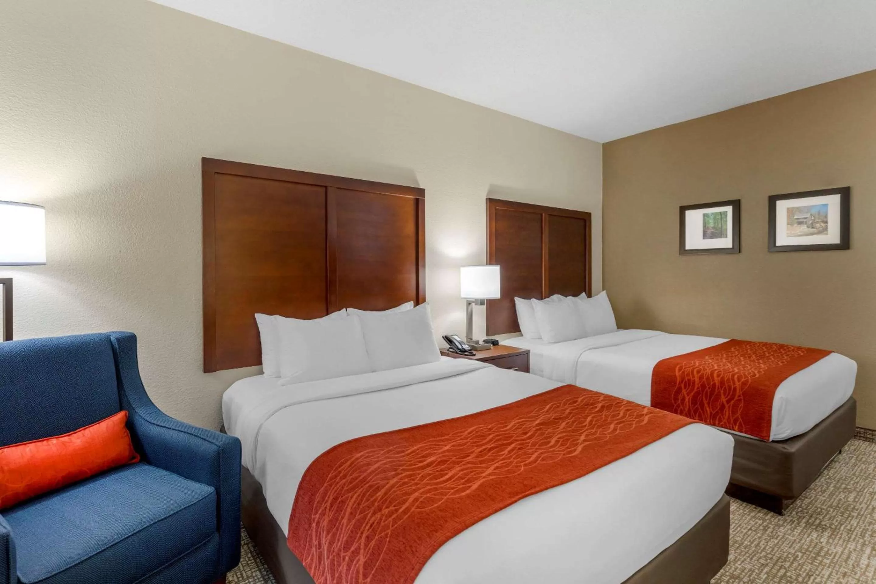 Queen Room with Two Queen Beds - Accessible/Non-Smoking  in comfort & inn Suites
