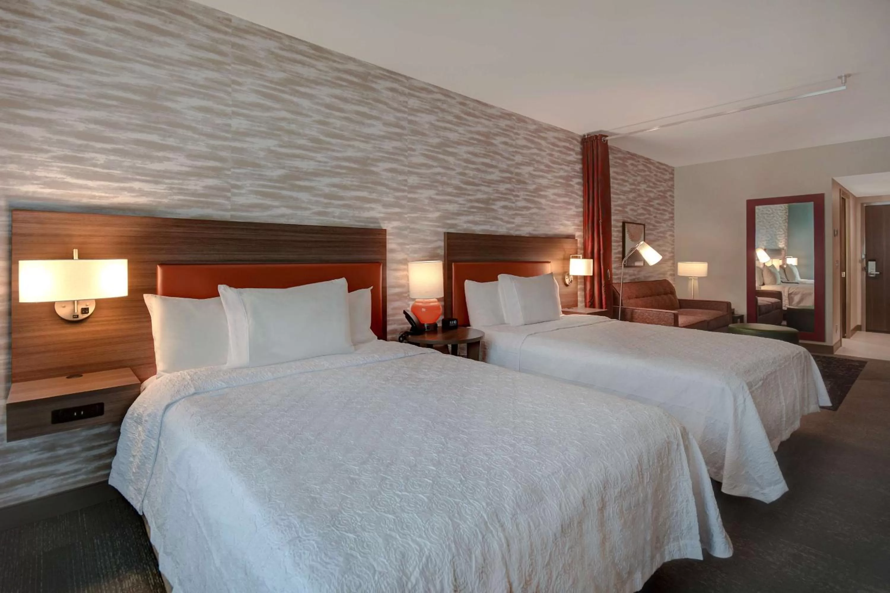 Studio Suite with Two Queen Beds in Home2 Suites by Hilton Troy