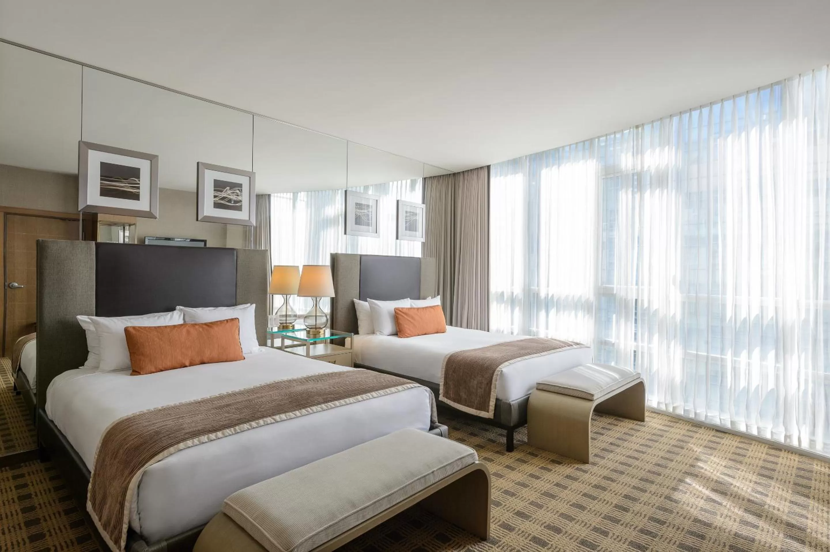 Double Room with Two Double Beds in Loden Vancouver