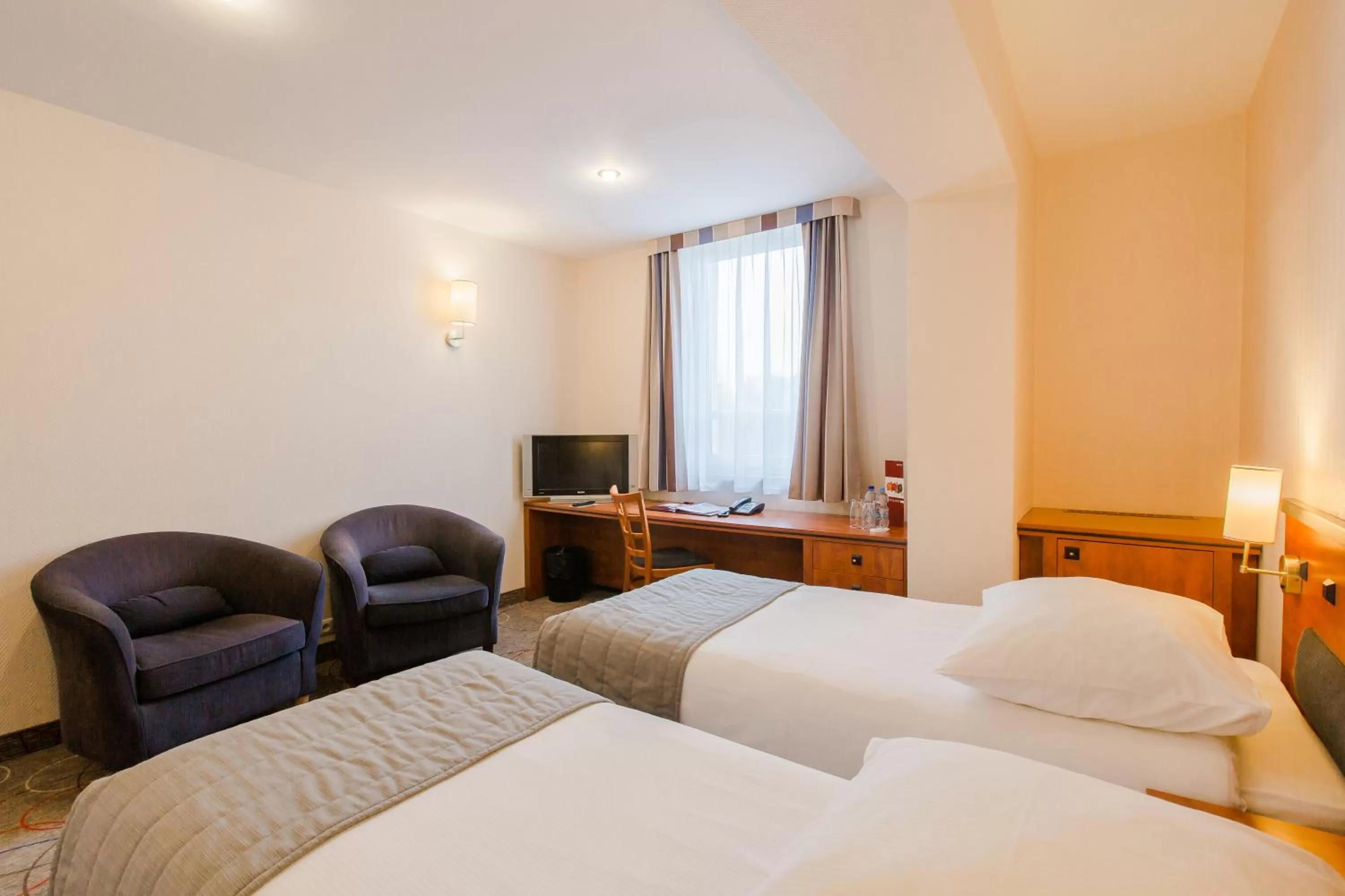 Bed in Qubus Hotel Głogów