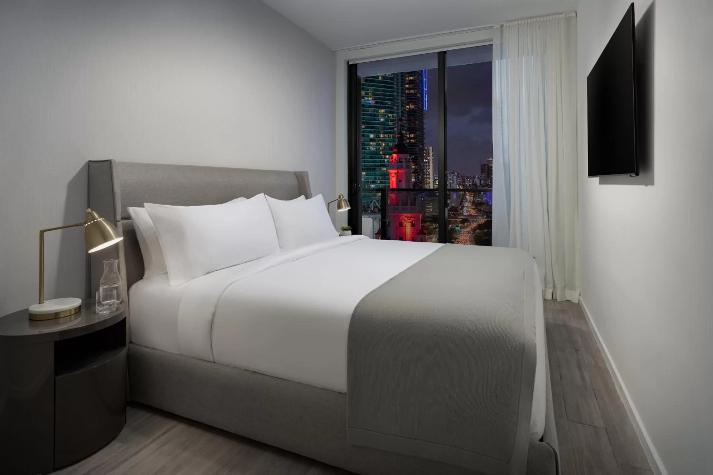 City View Three Bedroom Suite with King/Queen/Queen in The Elser Hotel Miami - An All-Suite Hotel