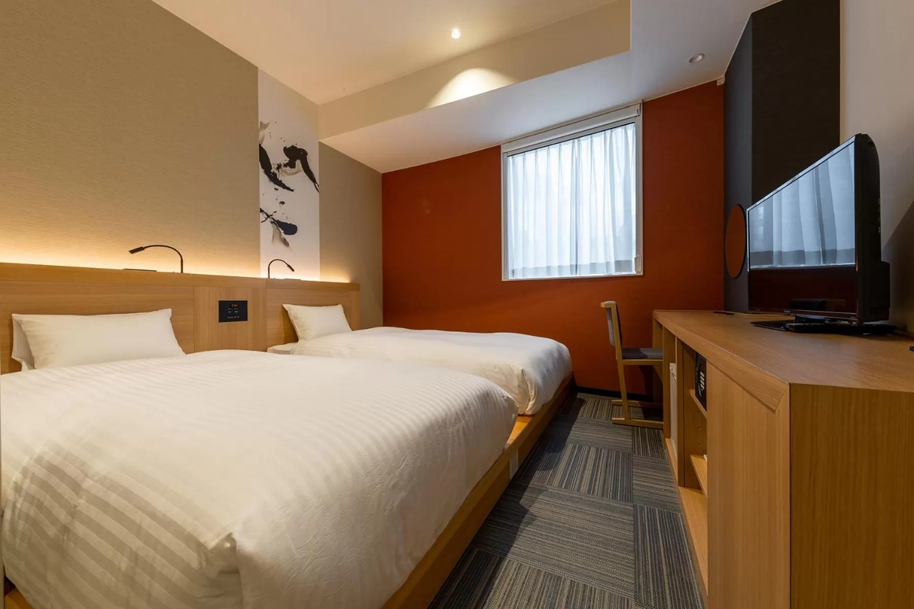 Japanese Modern Twin Room - Non-Smoking in The OneFive Kyoto Shijo