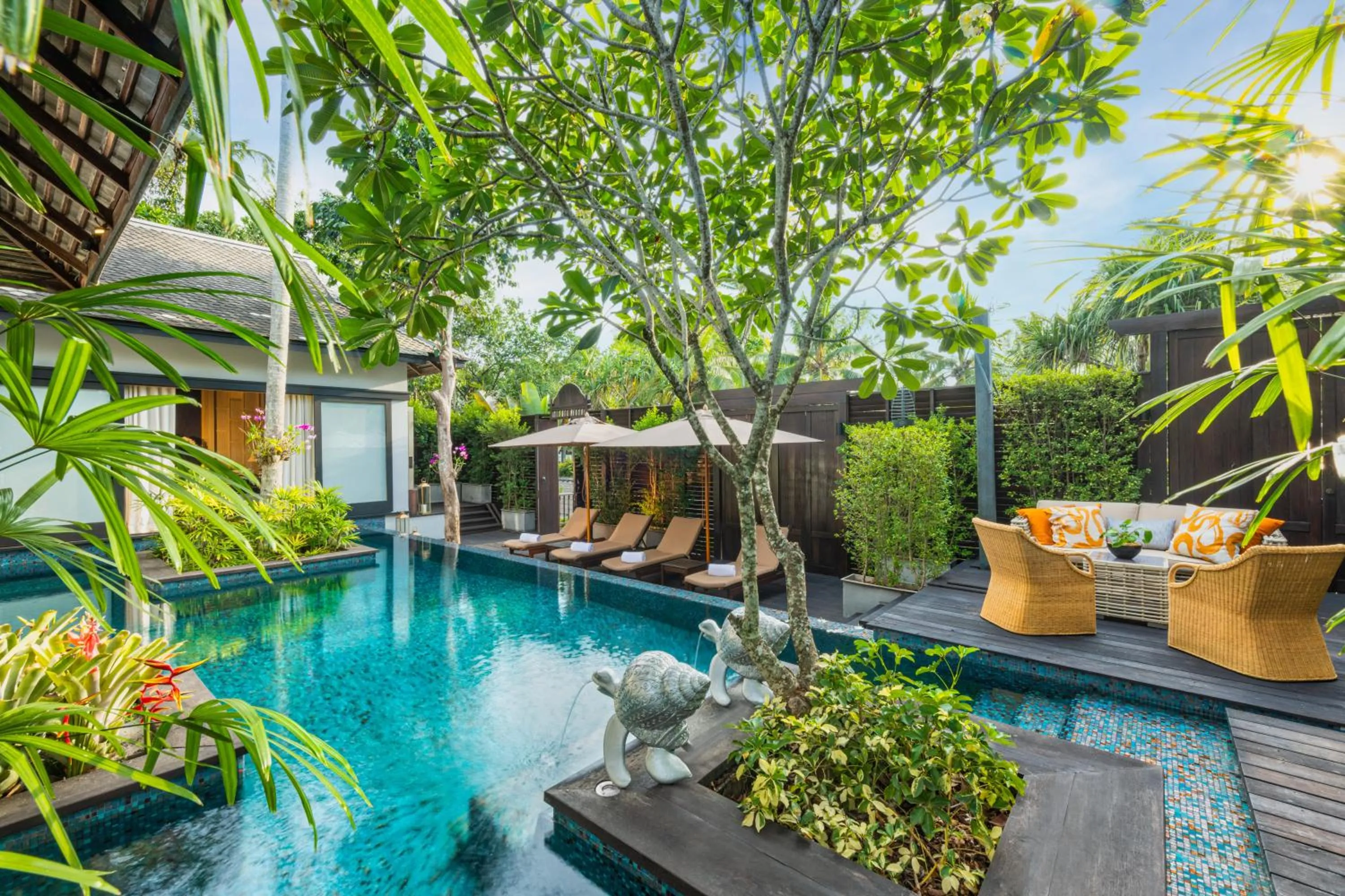 Two-Bedroom Royal Villa by Jim Thompson in Anantara Mai Khao Phuket Villas